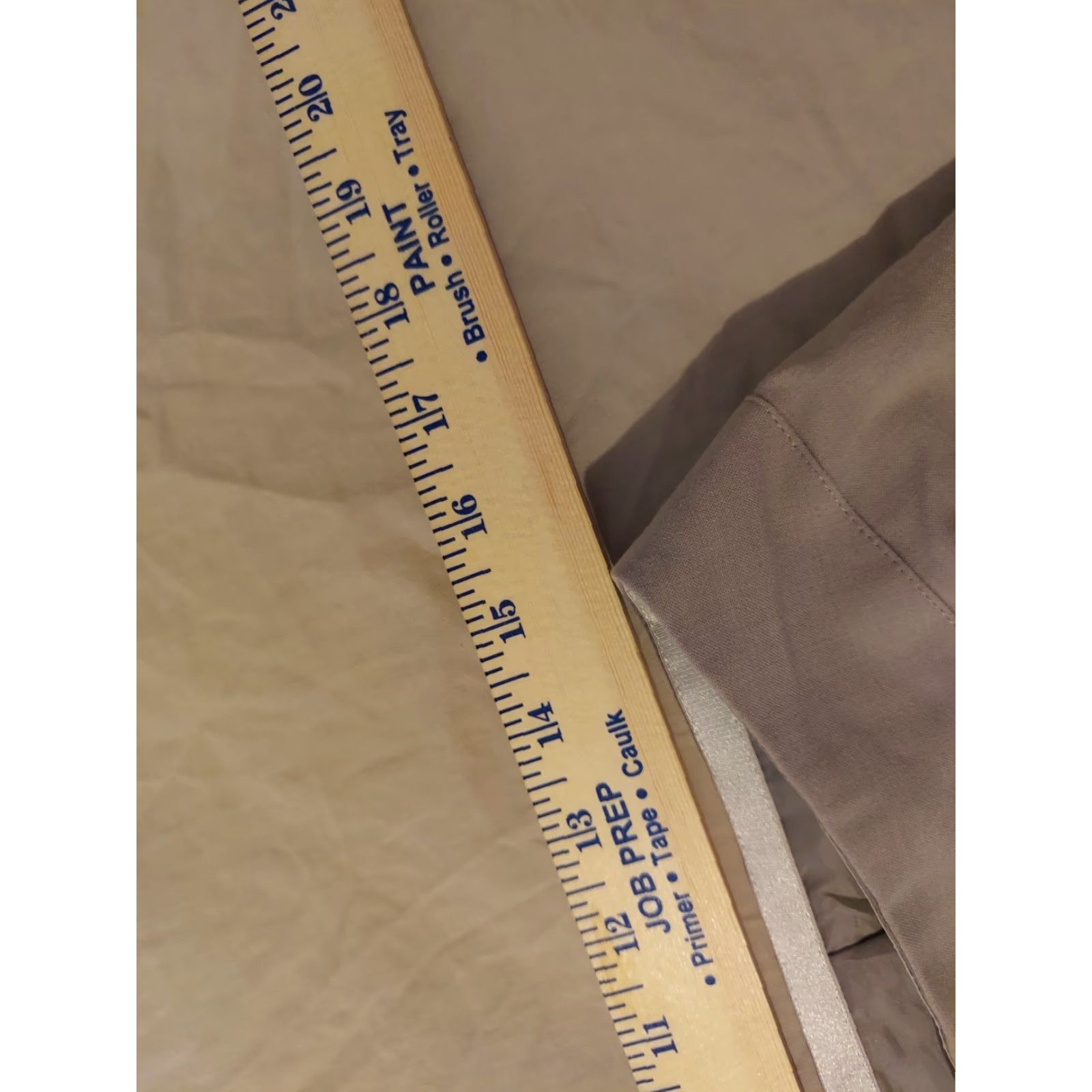 Talbots Womens Talbots Skirt 12 Khaki Beige Wool Silk Knee Length Lined Pencil Dressy Business Mens? Size 34" / US 12 / IT 48 - 5 Thumbnail