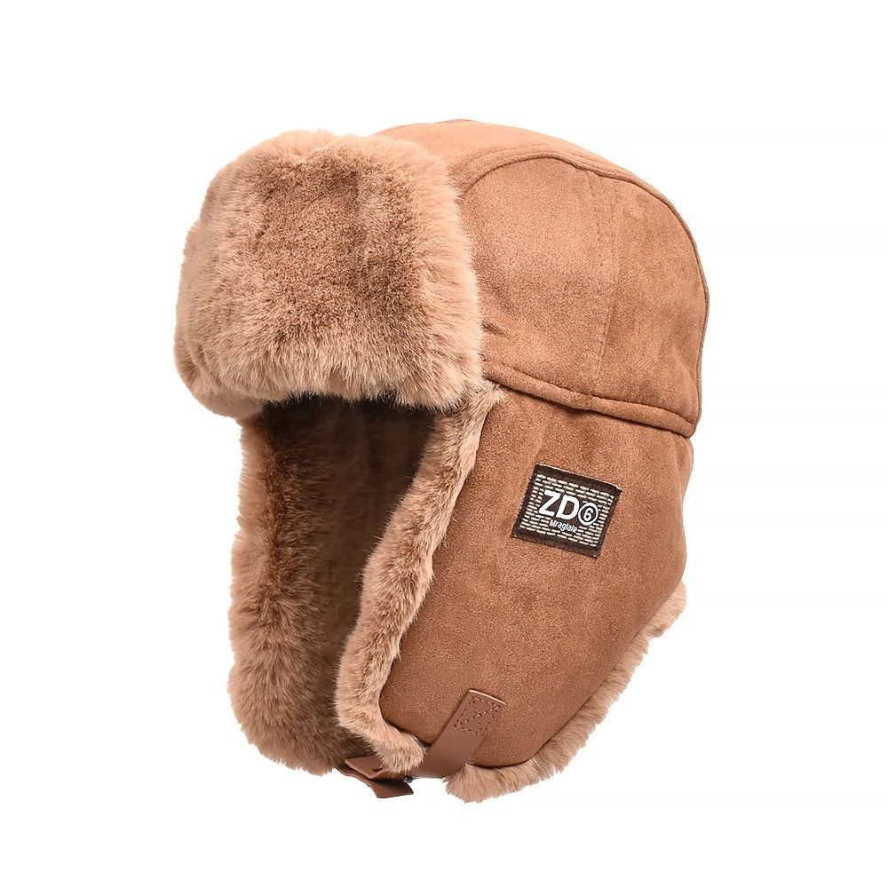 Vintage Bomber Hat Thick Warm Size ONE SIZE - 1 Thumbnail
