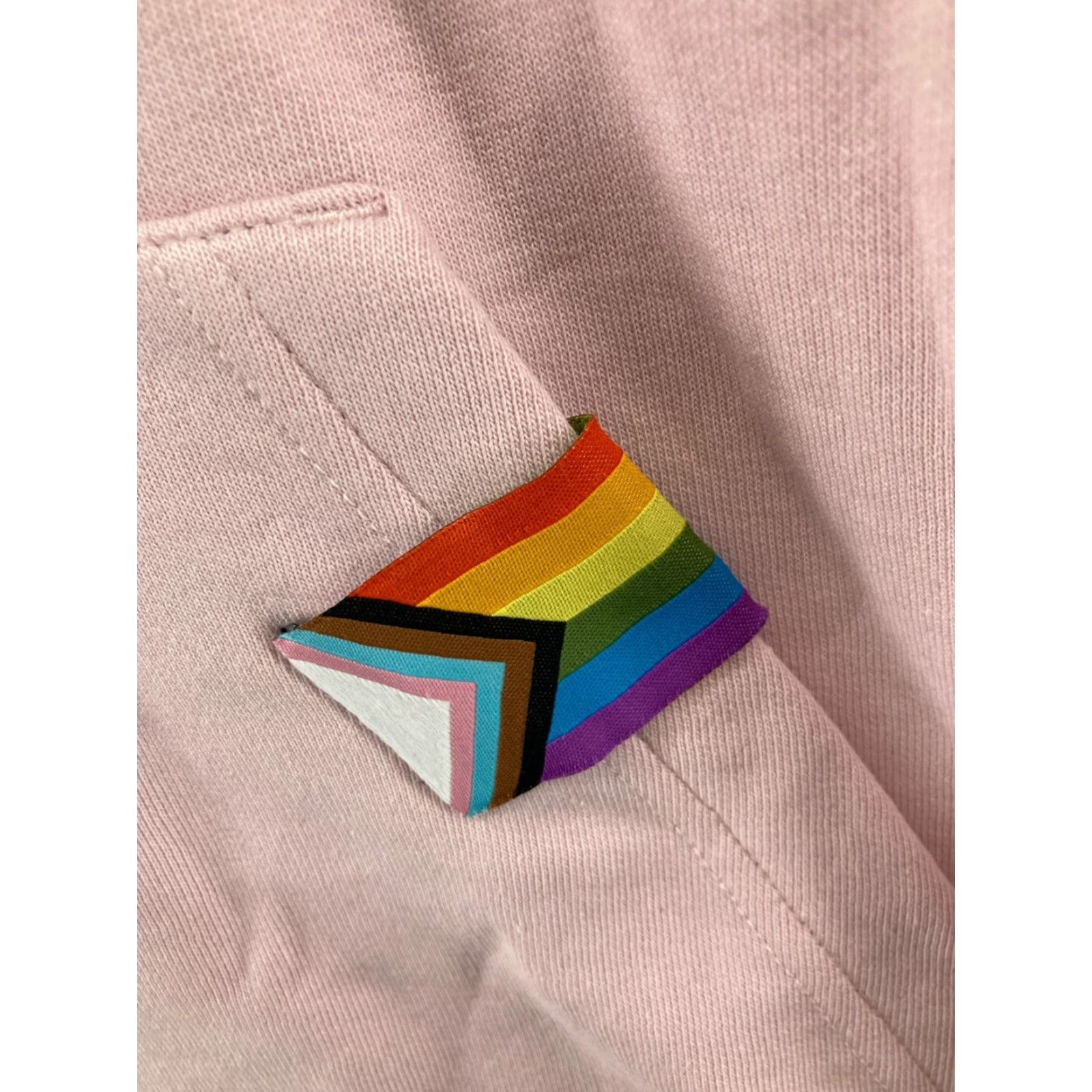 Reebok Reebok Hoodie Womens Large Pink Pride Flag NWT Size L / US 10 / IT 46 - 6 Thumbnail