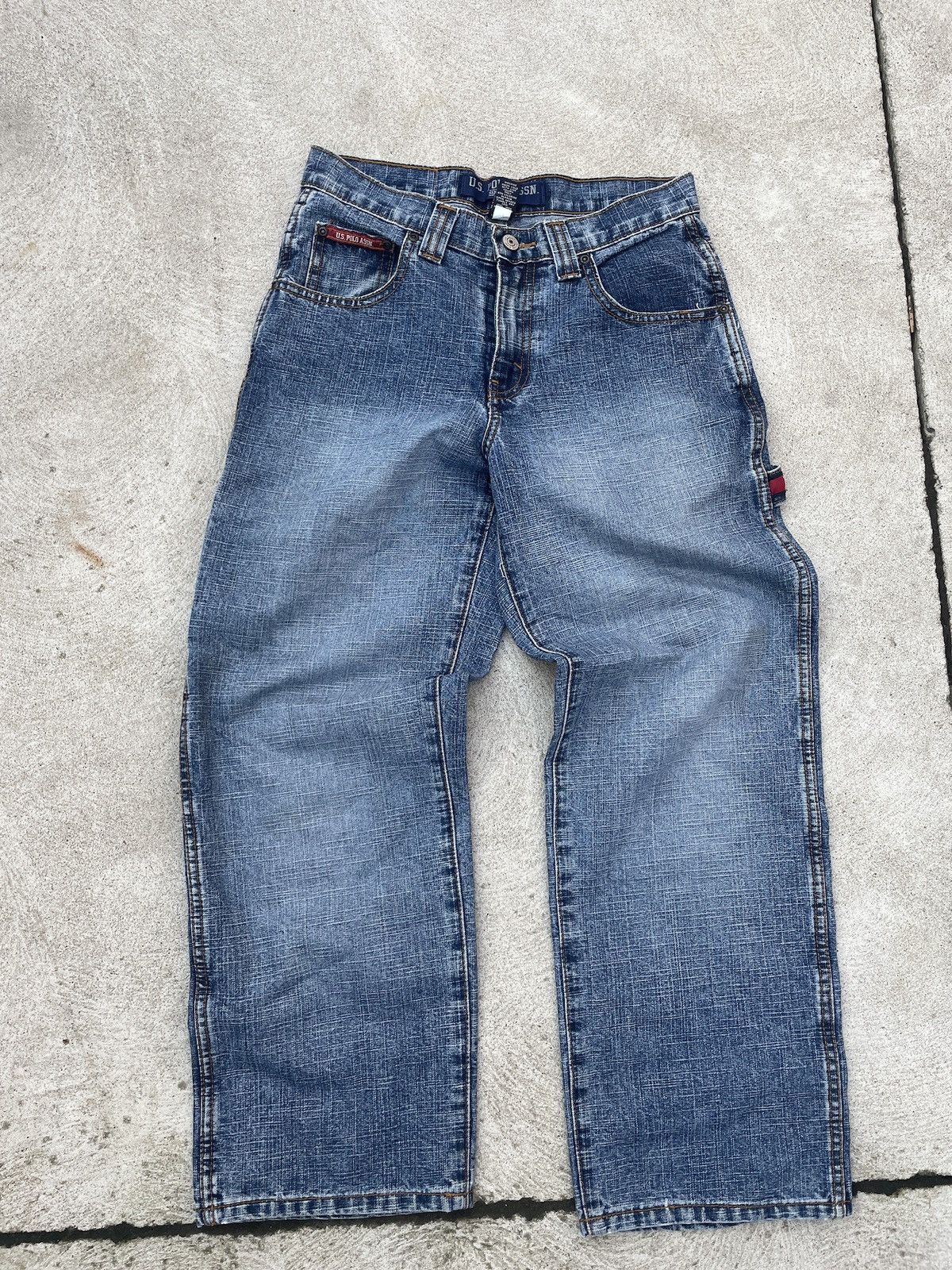 Levi's × Polo Ralph Lauren × U.S. Polo Assn. US Polo Baggy Denim with Cargo Pockets Size 36" / US 14 / IT 50 - 2 Thumbnail
