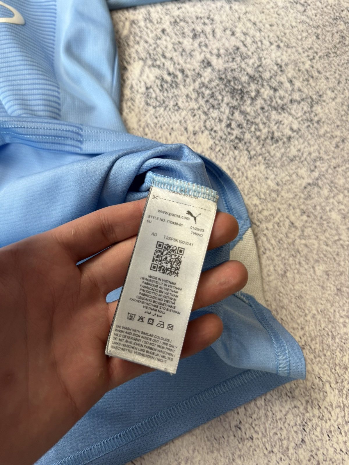 Puma Puma Mens Manchester City 2023 Home Jersey Soccer Blokecore Size US S / EU 44-46 / 1 - 15 Thumbnail