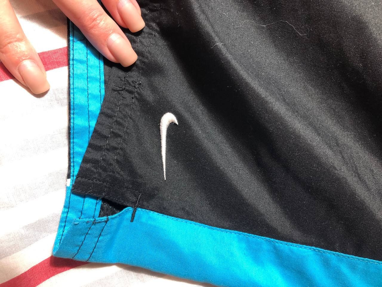 Nike × Vintage Vintage rare 90s y2k Nike shorts double side Size US 32 / EU 48 - 14 Thumbnail