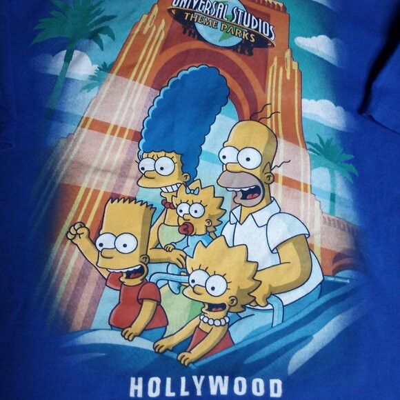 Universal Studios Universal Studios Hollywood The Simpsons T-Shirt Size US XL / EU 56 / 4 - 1 Thumbnail