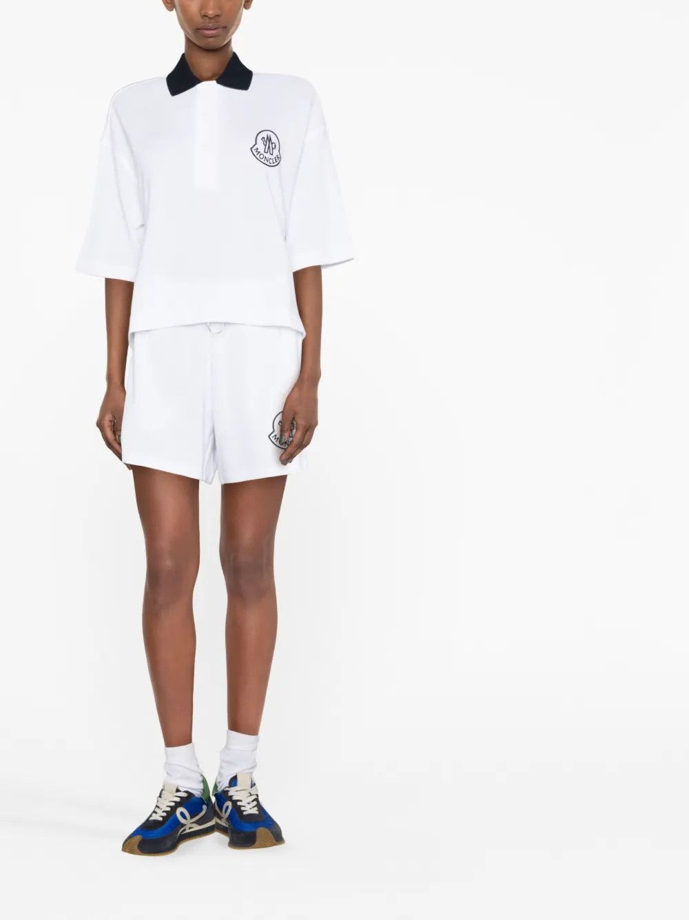 Moncler o1y1125 Short in White Size 28" / US 6 / IT 42 - 4 Thumbnail