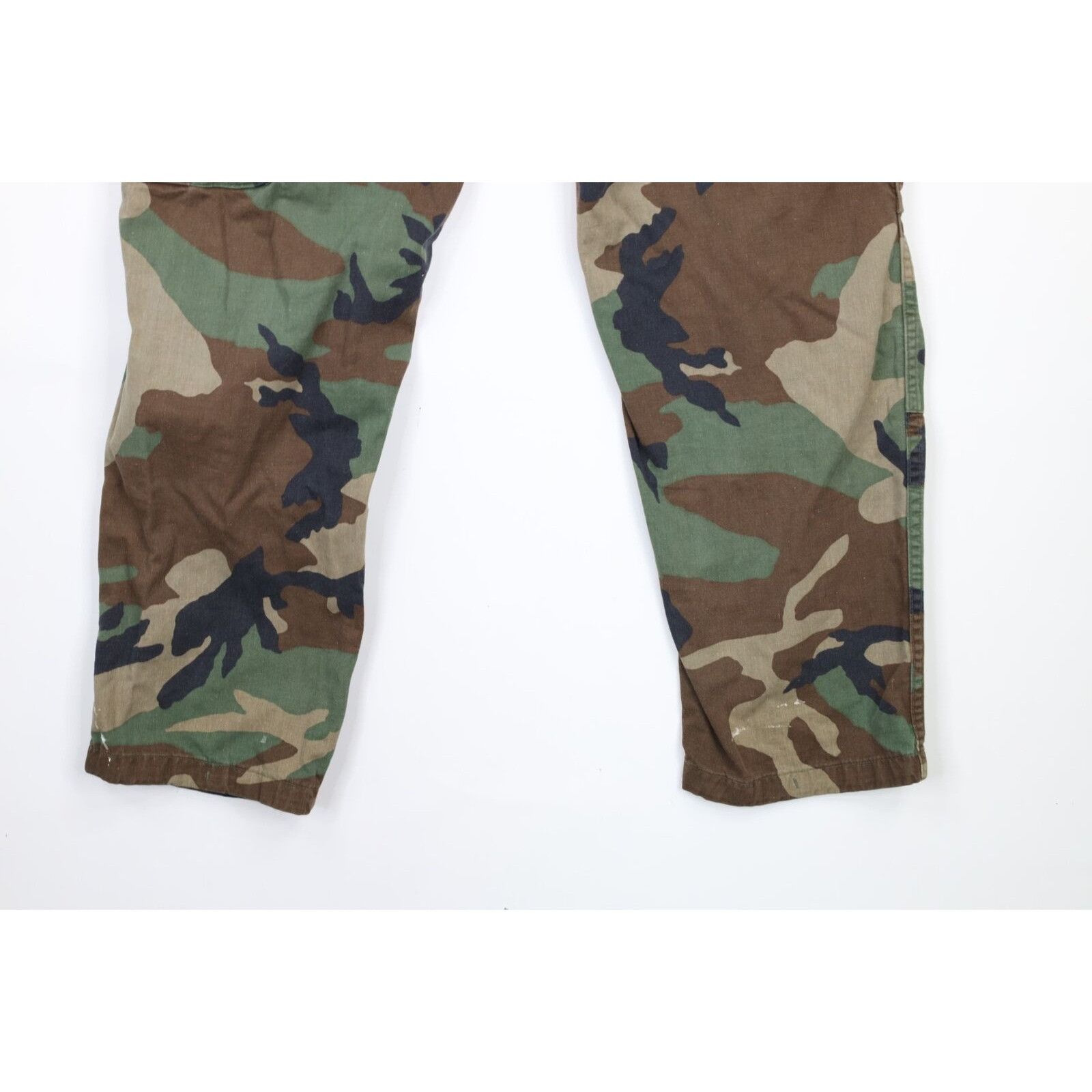 Vintage Vintage 80s Thrashed Military Camouflage Cargo Pants Size US 30 / EU 46 - 15 Thumbnail
