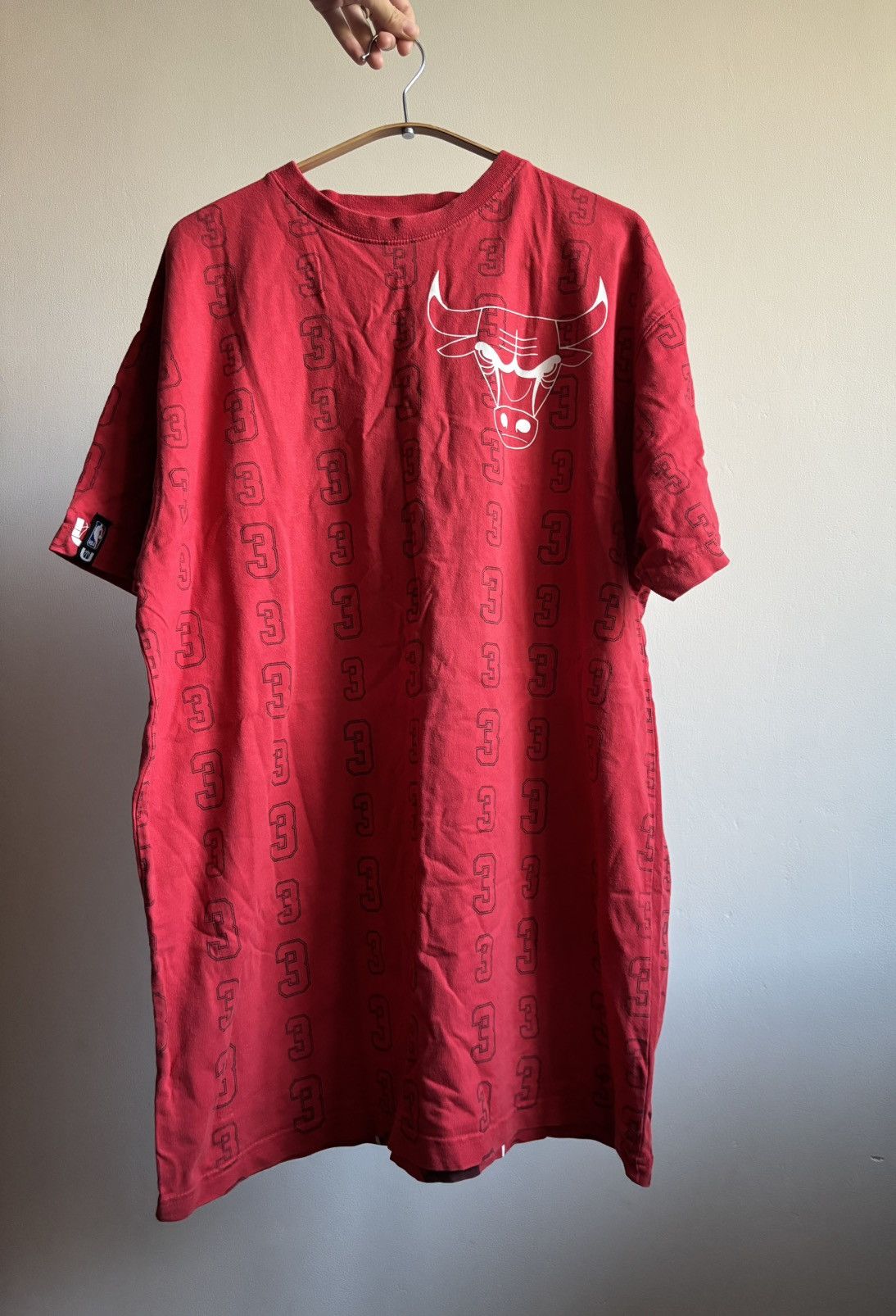 NBA RARE Vintage Y2K Ben Wallace Chicago Bulls Tee 3 NBA UNK Size US L / EU 52-54 / 3 - 1 Thumbnail