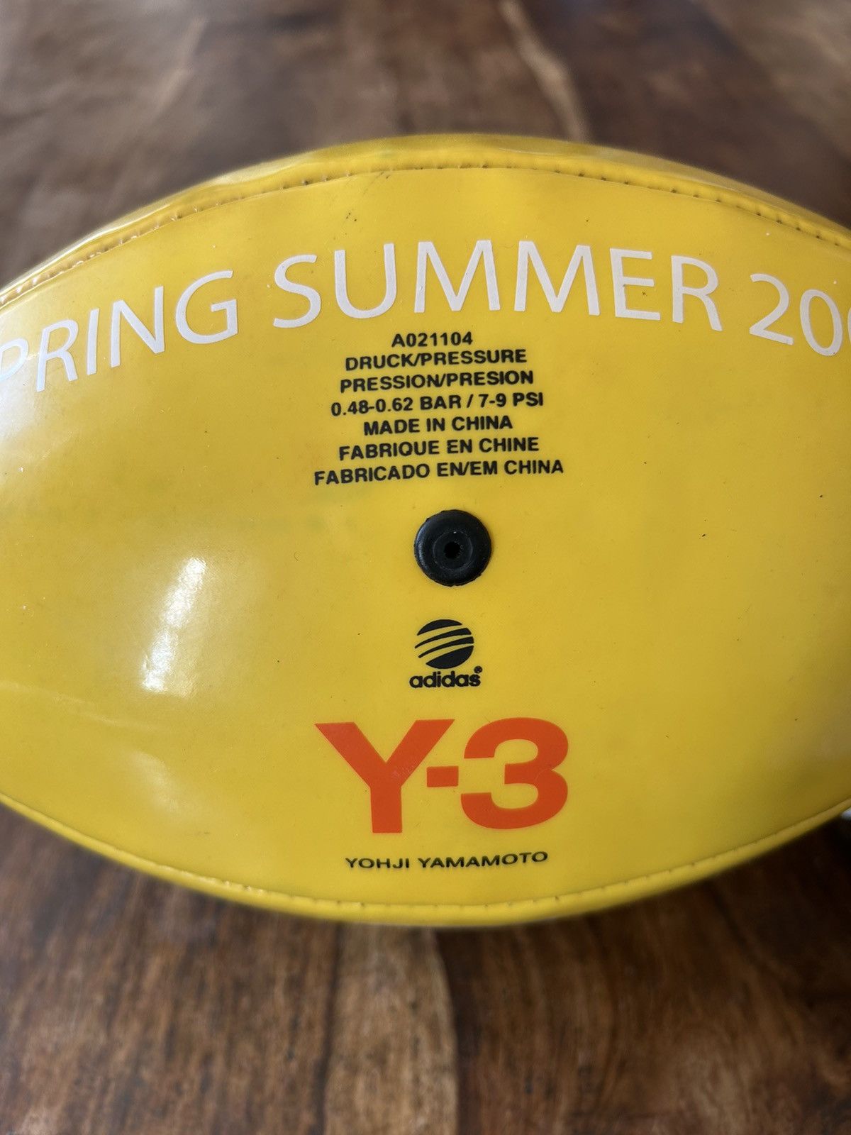 Y-3 SS2005 Yohji Yamamoto x Adidas Y-3 American Football Size ONE SIZE - 3 Thumbnail