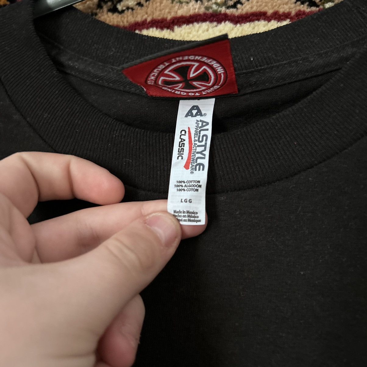 Independent Truck Co. × Thrasher THRASHER X INDEPENDENT TIME TO GRIND TEE Size US L / EU 52-54 / 3 - 5 Thumbnail