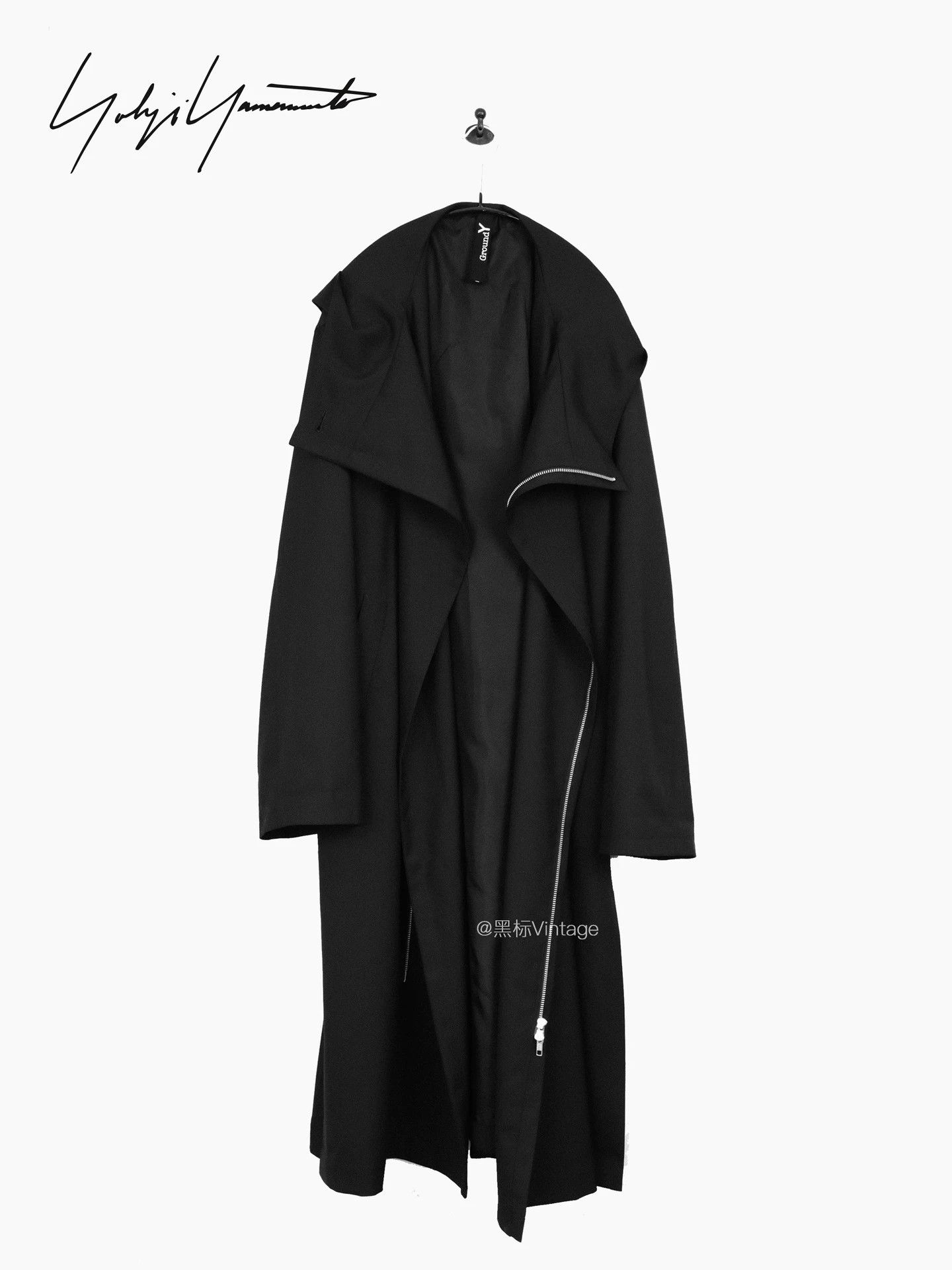 Yohji Yamamoto Yohji Yamamoto 18AW Vtg Zip Hooded Windbreaker Size US L / EU 52-54 / 3 - 1 Thumbnail