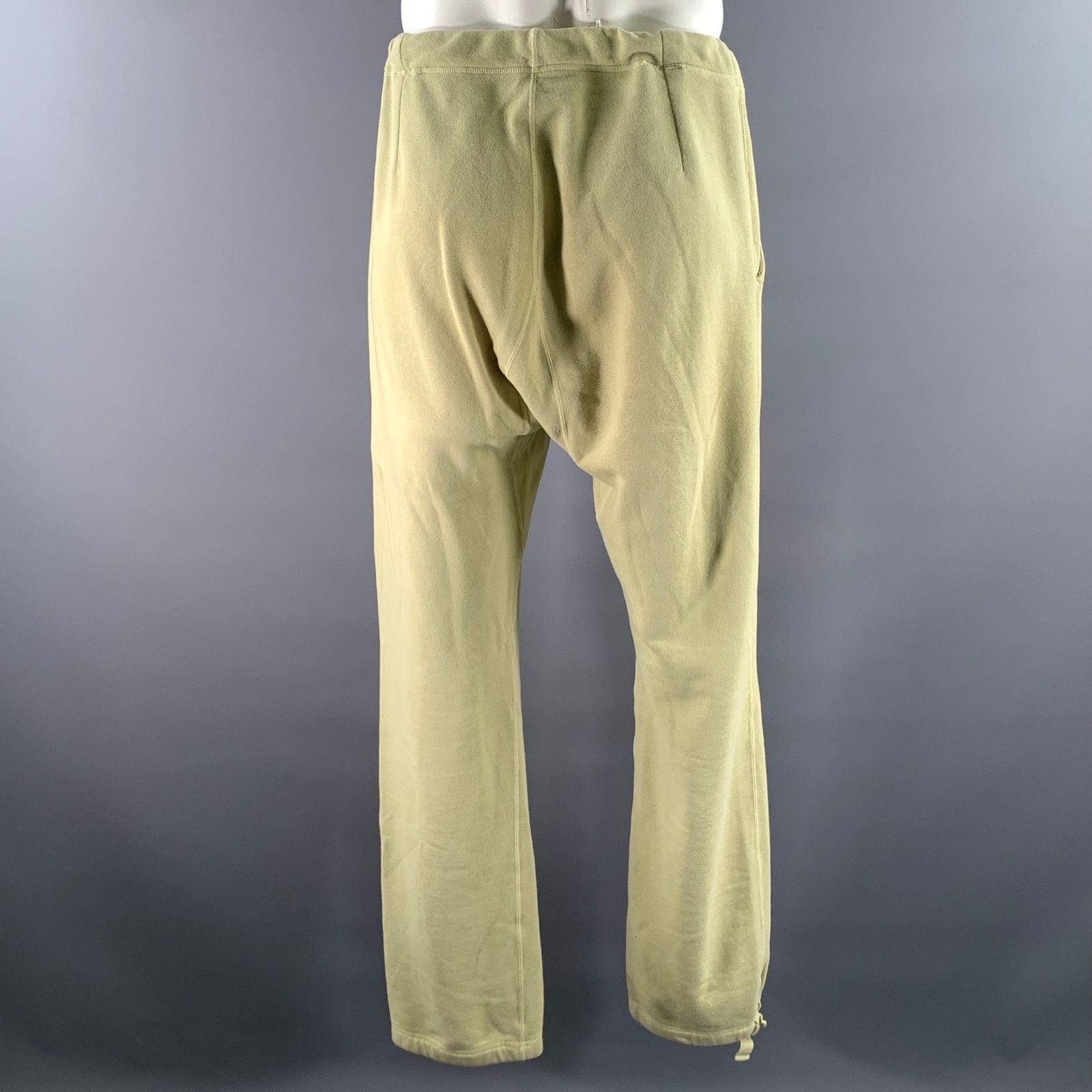 Visvim VISVIM Size M Green Washed Cotton Sweatpants Size US 32 / EU 48 - 3 Thumbnail