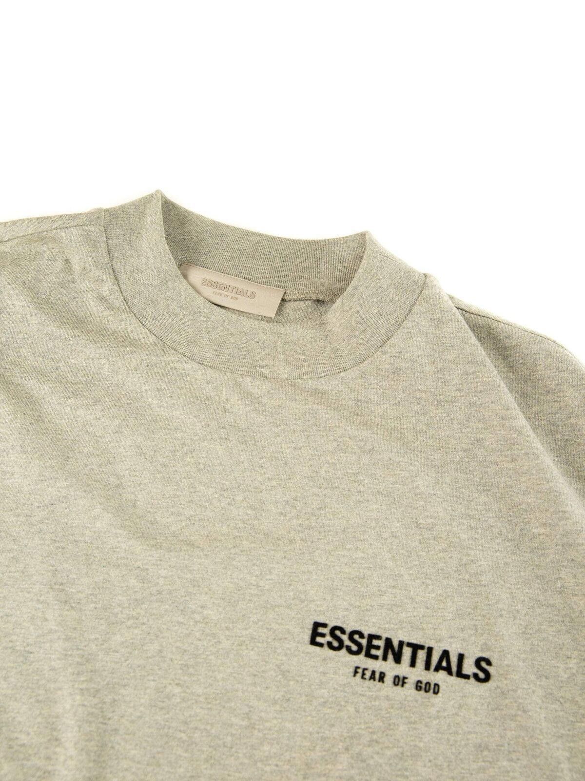 Fear of God NEW Small Fear Of God ESSENTIALS Dark Oatmeal T Shirt Mens Size US S / EU 44-46 / 1 - 4 Thumbnail
