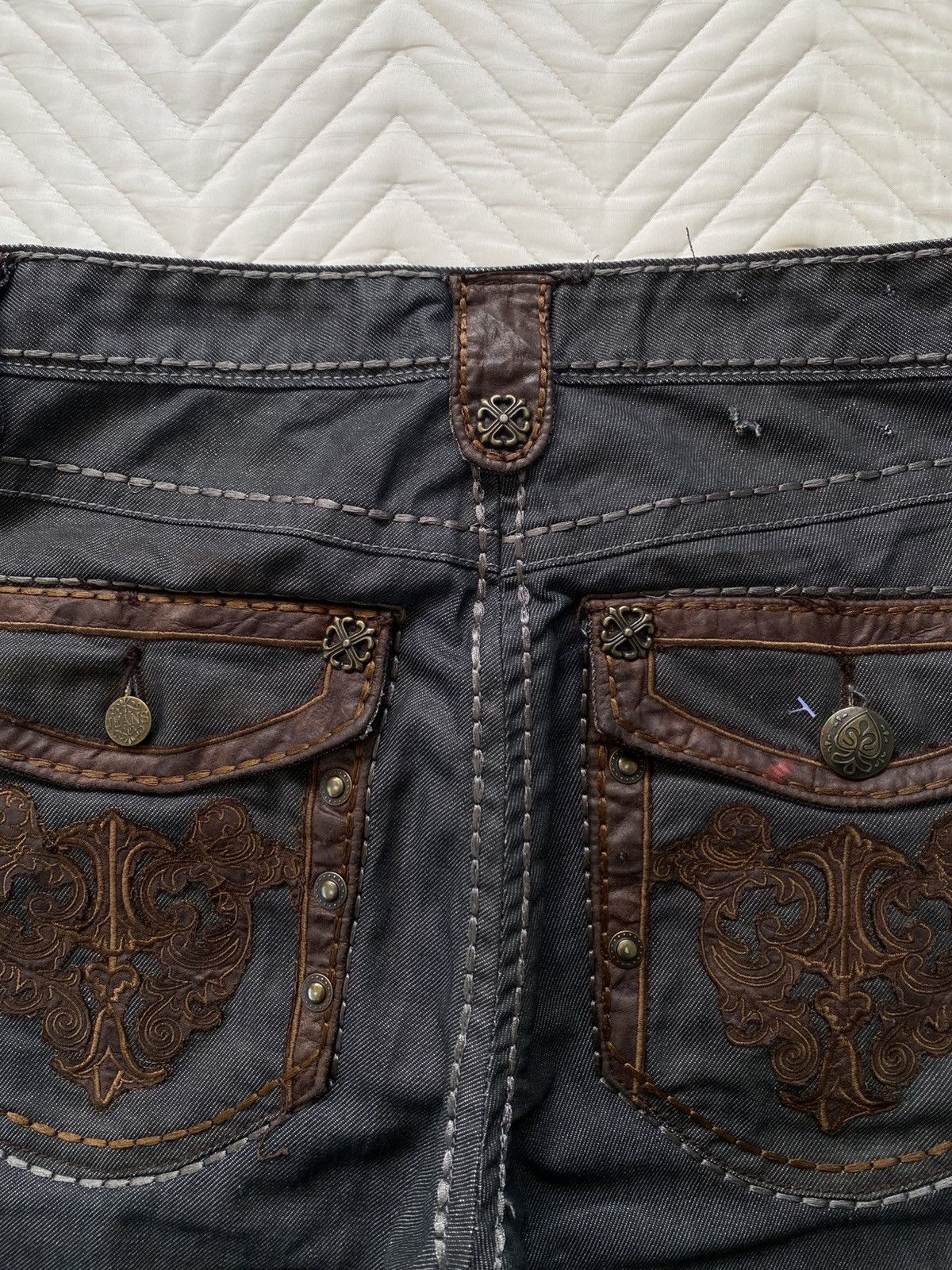 Other Waxed Denim By Smash Denim Size US 33 - 9 Thumbnail