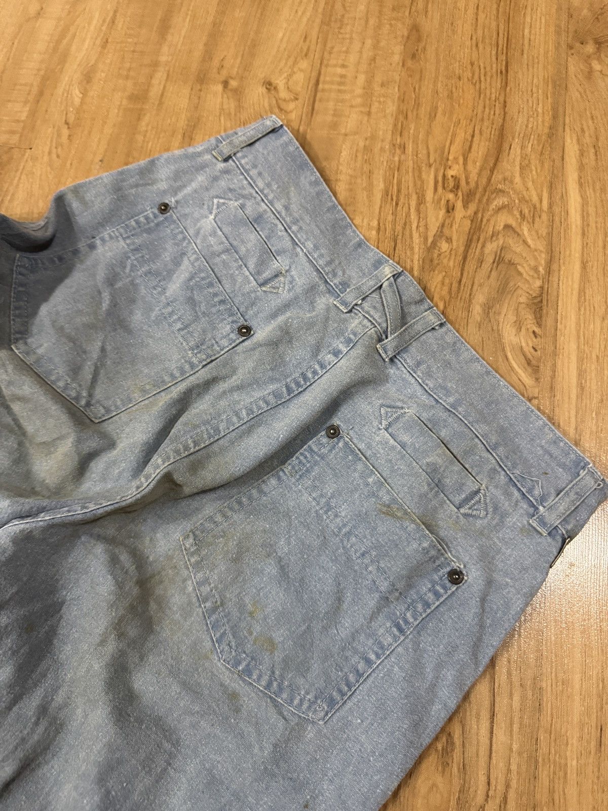 Vintage VINTAGE JACQUES JAUNET CHAMBRAY JEANS Size 27" / US 4 / IT 40 - 5 Thumbnail