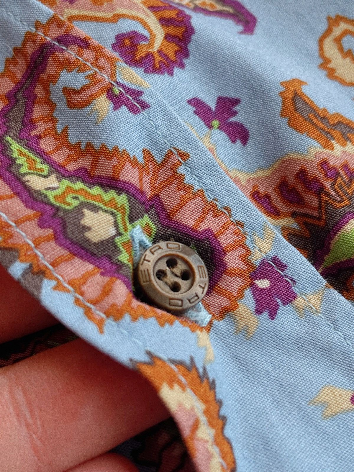 Etro Etro Milano Paisley Shirt Size US L / EU 52-54 / 3 - 11 Thumbnail