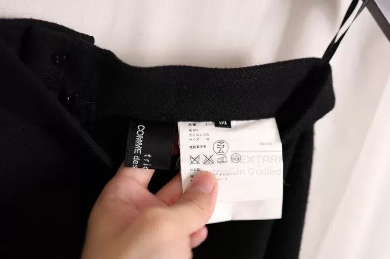 Comme des Garcons Comme Des Garcons size XS Bias Cut Hem Skirt Size 23" - 4 Thumbnail