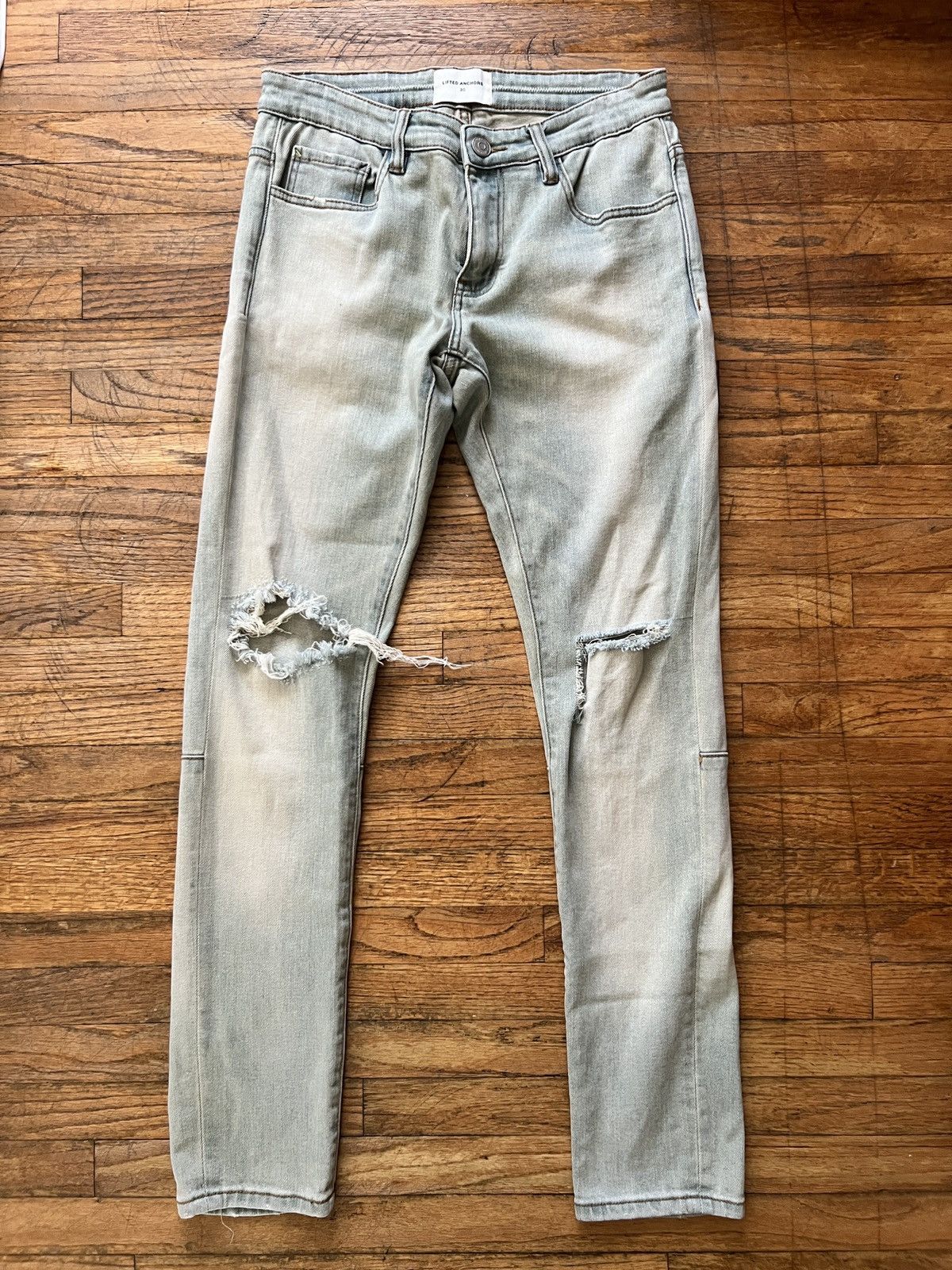 Lifted Anchors Lifted Anchors Vintage Wash denim Size US 30 / EU 46 - 1 Thumbnail