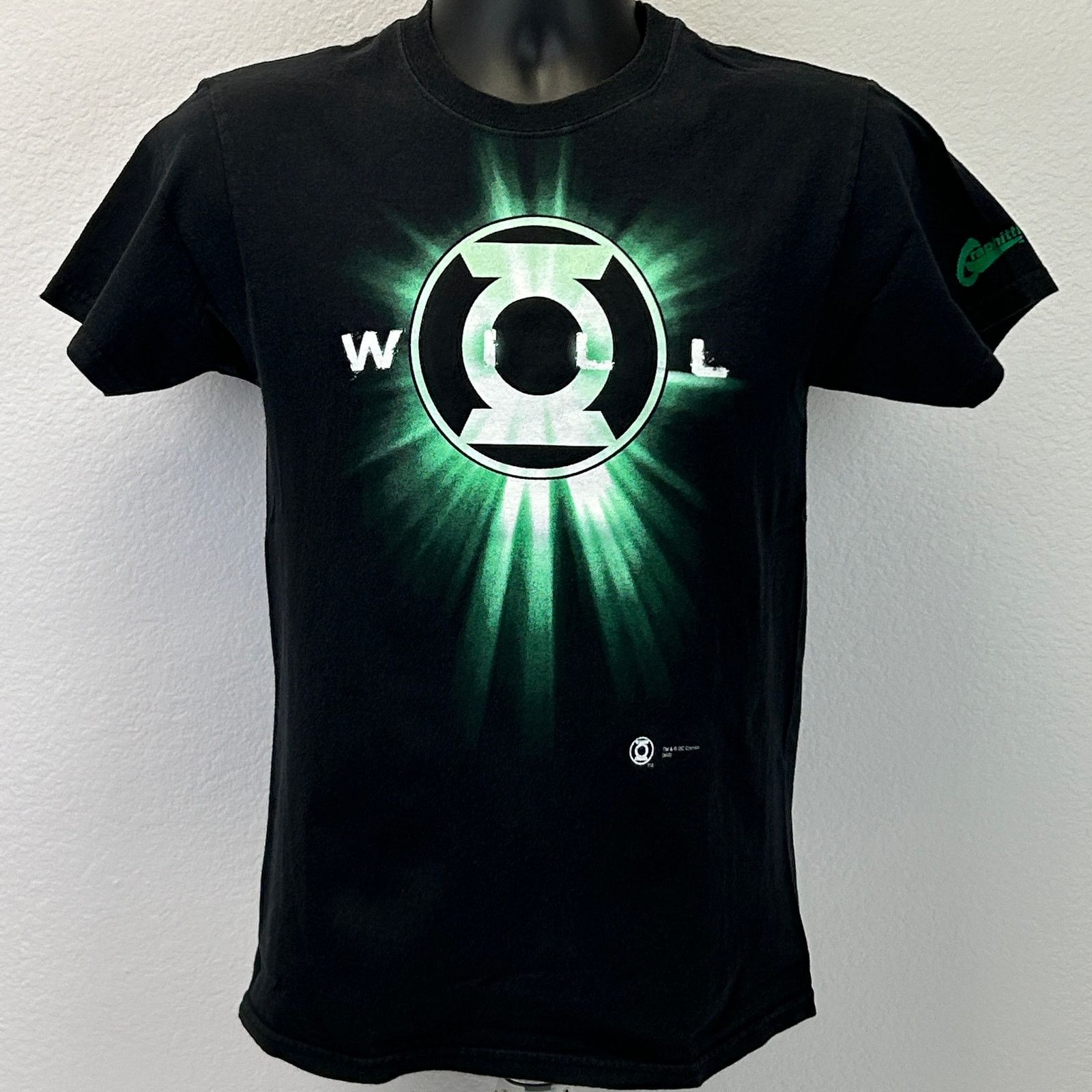 Hanes Green Lantern Will T Shirt Graphitti DC Comics Comic S Small Size US S / EU 44-46 / 1 - 2 Thumbnail