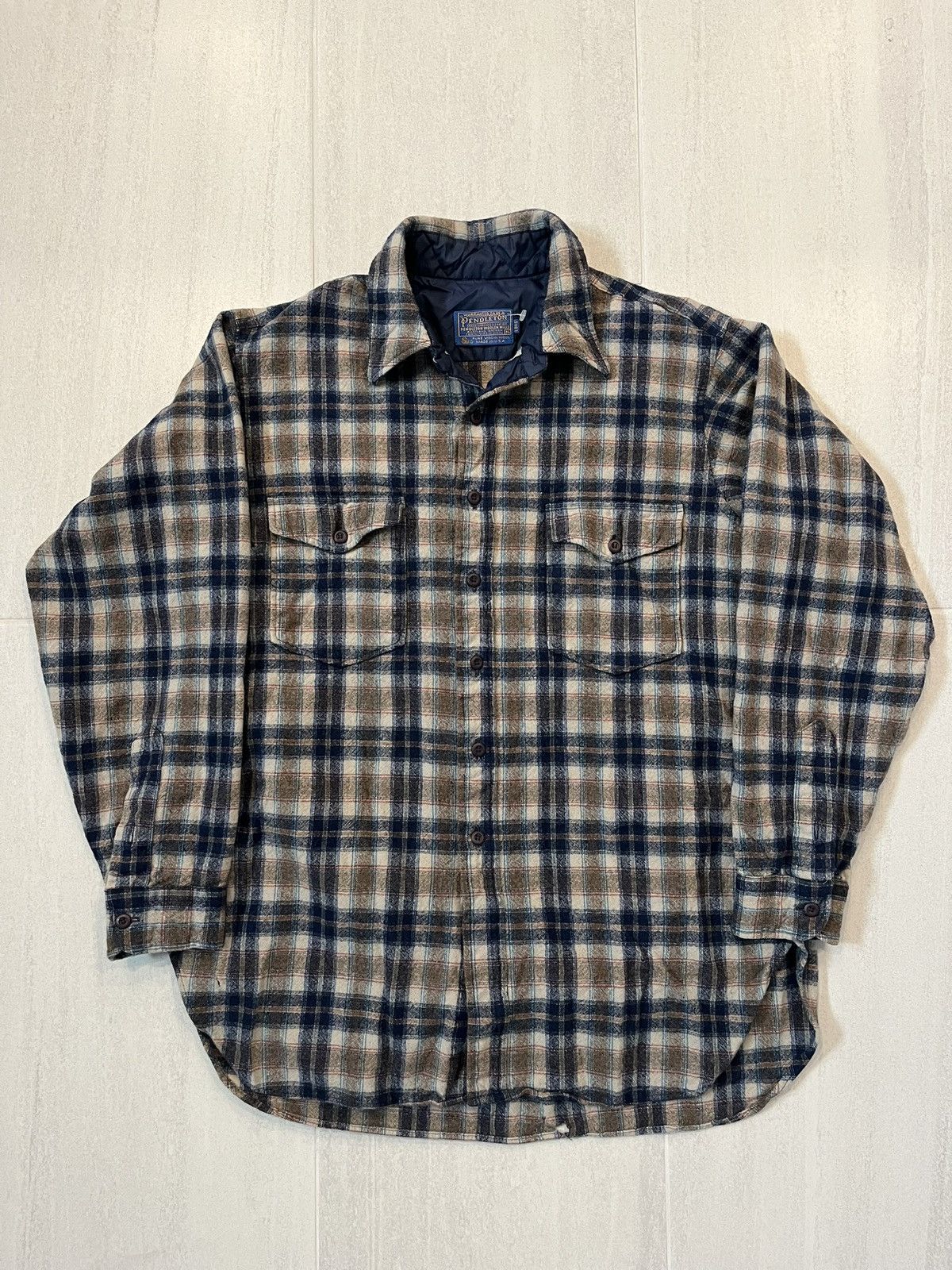 Pendleton Vintage 90s Pendleton Long sleeve button up flannel Size US L / EU 52-54 / 3 - 1 Thumbnail