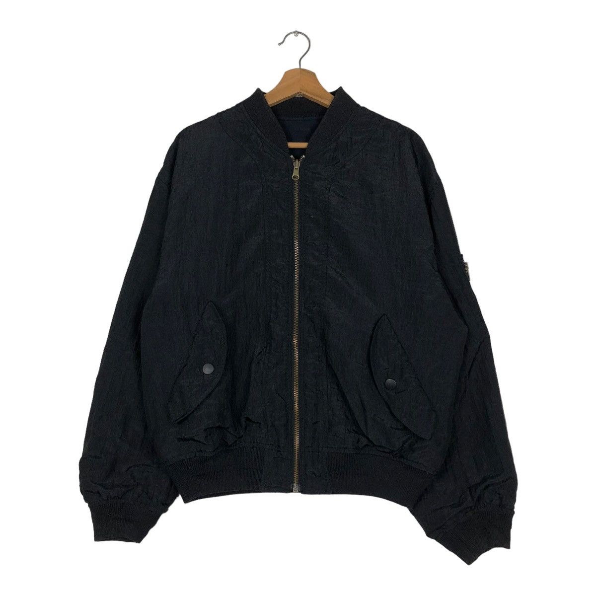 Japanese Brand 🔥VINTAGE REVERSIBLE BOMBER JACKET PAZZO COMPANY JAPAN Size US M / EU 48-50 / 2 - 7 Thumbnail