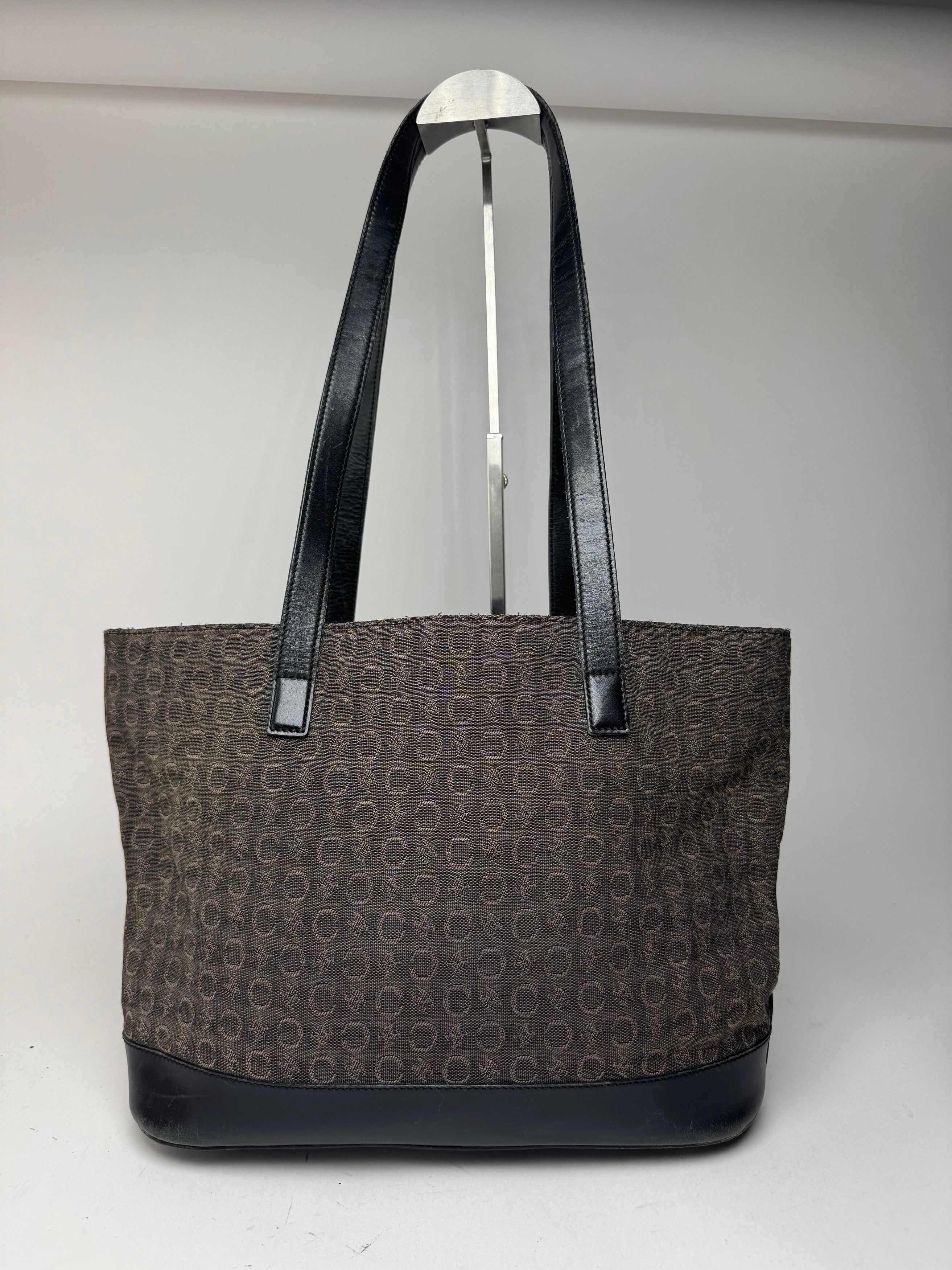 Celine Vintage Macadam Monogramm Bag Black Size ONE SIZE - 1 Thumbnail