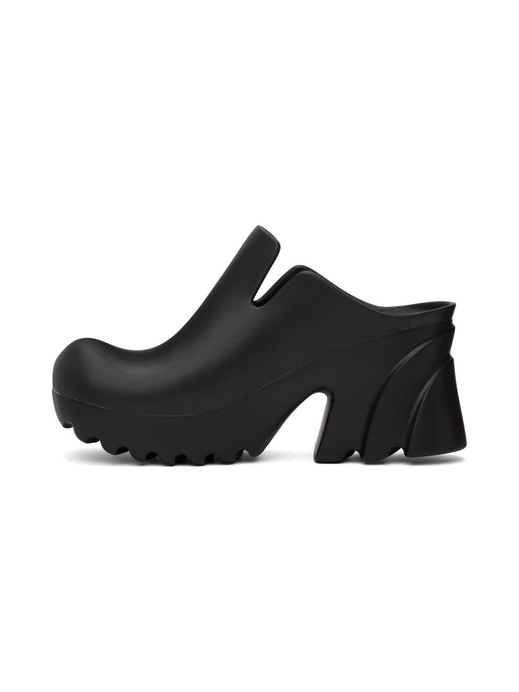 Bottega Veneta o1s1rm0925 Rubber Flash Clog in Black Size US 9 / IT 39 - 3 Thumbnail