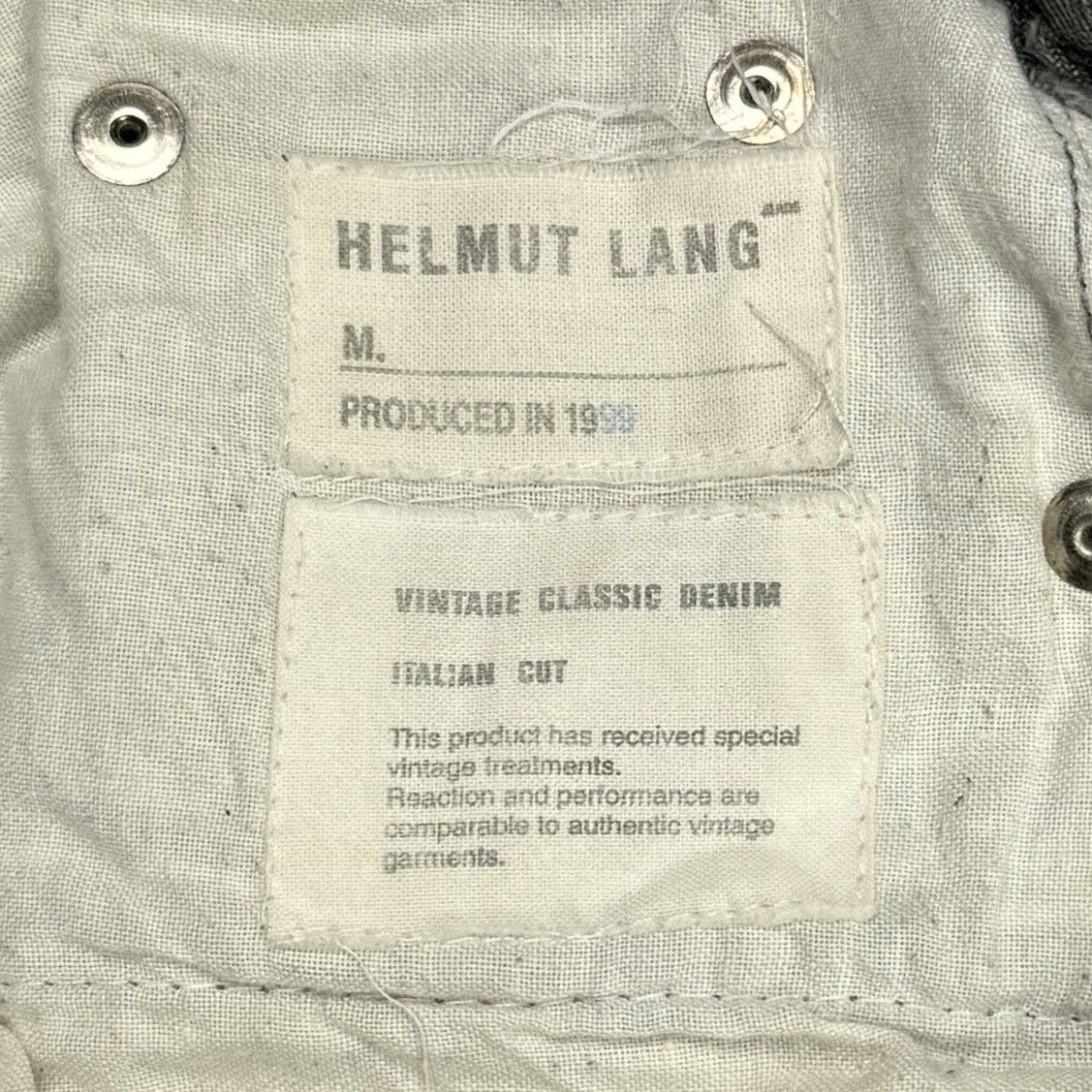 Helmut Lang 1999 Italian Cut Jeans Size US 29 - 4 Thumbnail