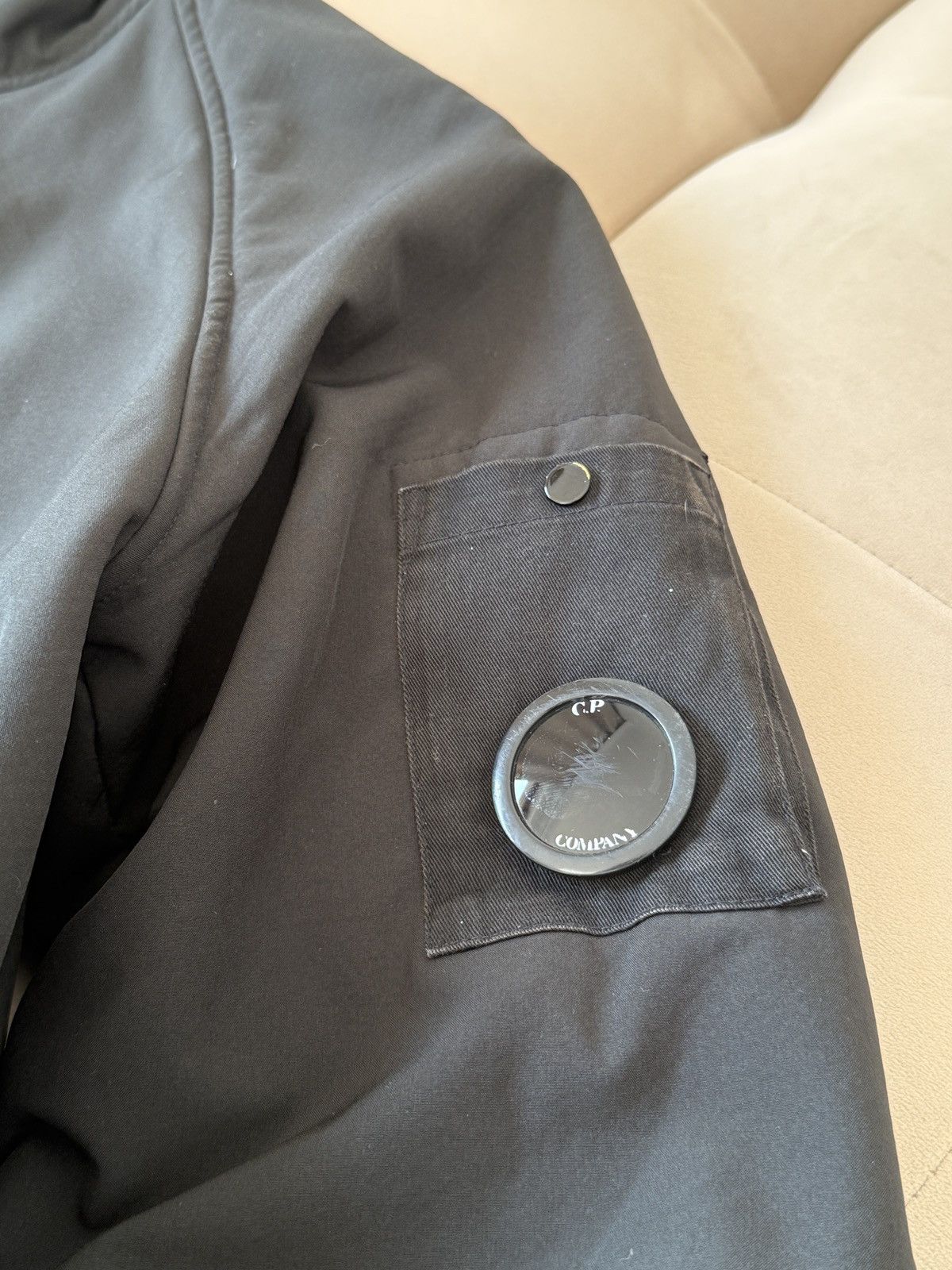 C.P. Company C.P. Company Soft Shell Fleece-Lined Lens Jacket Size US M / EU 48-50 / 2 - 4 Thumbnail