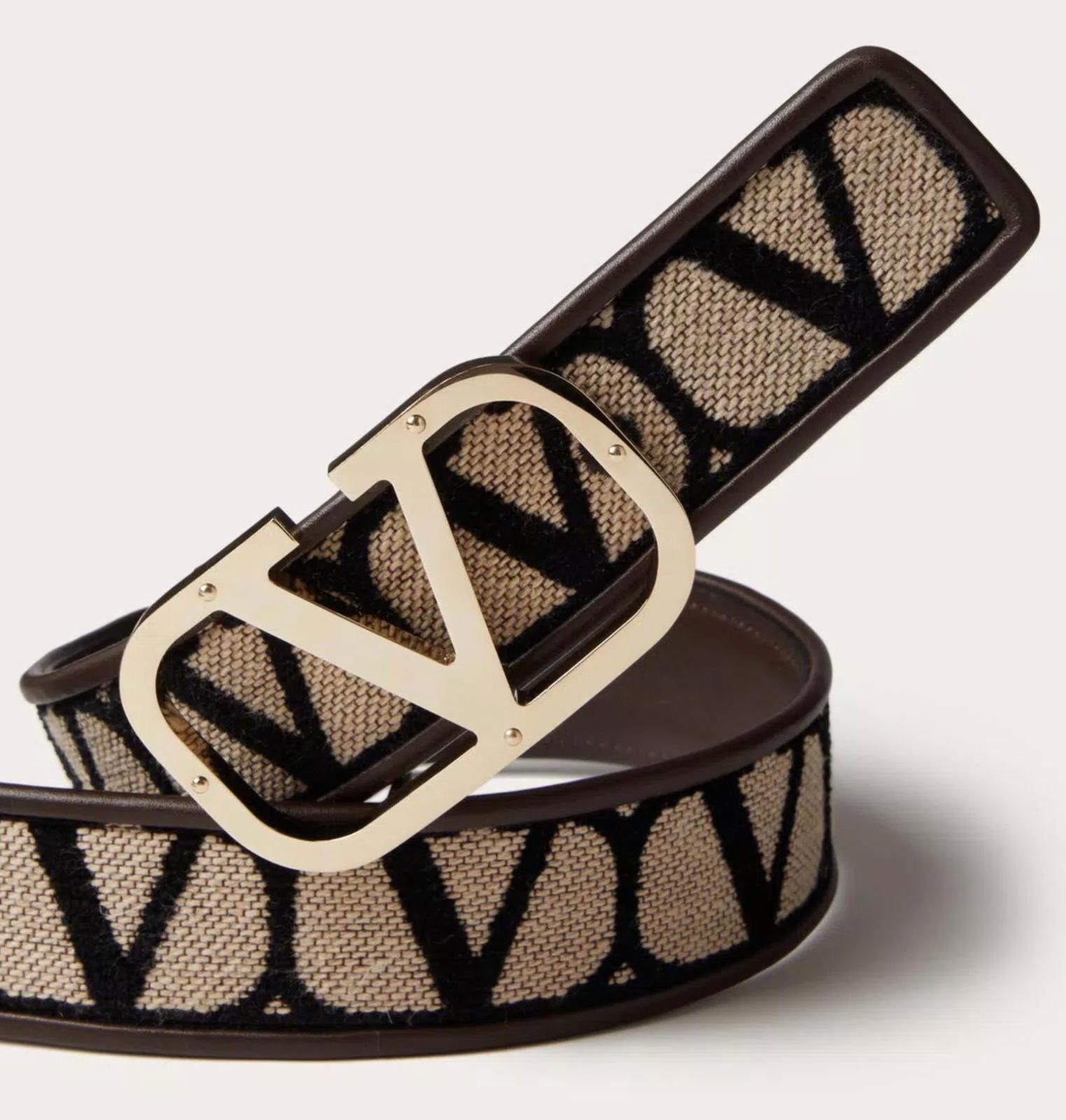 Valentino Valentino Toile Iconographe Belt Size 85 Size ONE SIZE - 2 Thumbnail