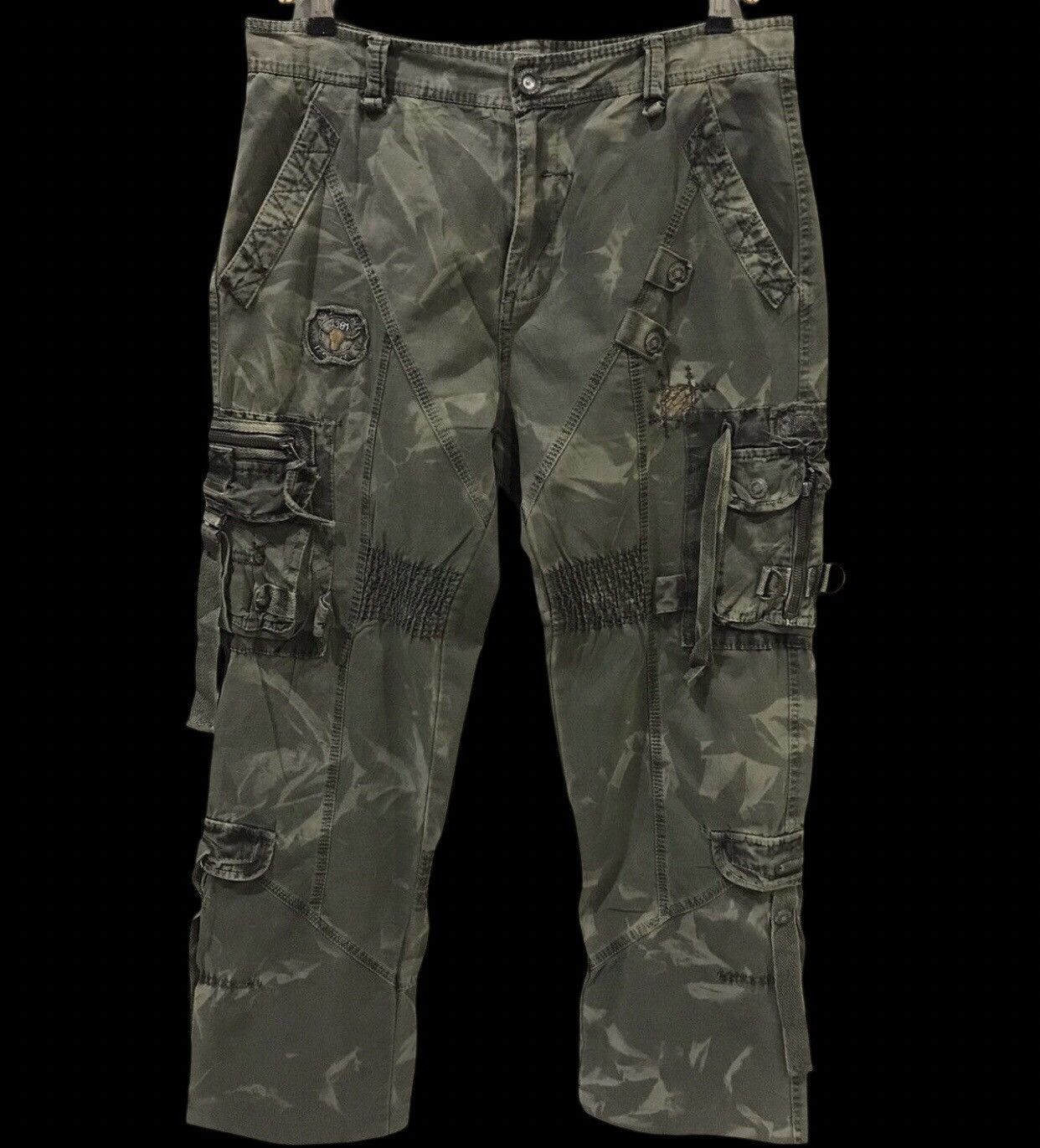 Japanese Brand × Seditionaries DGWANGZI Japan Seditionaries Punk Style Parachute Pant Size US 33 - 1 Thumbnail