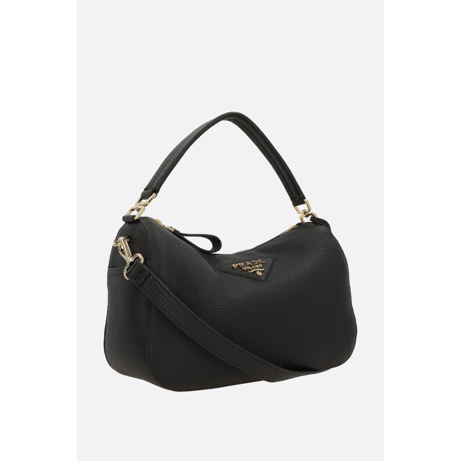 Prada PRADA Black Small Top Handle Bag New & Authentic Size ONE SIZE - 2 Thumbnail