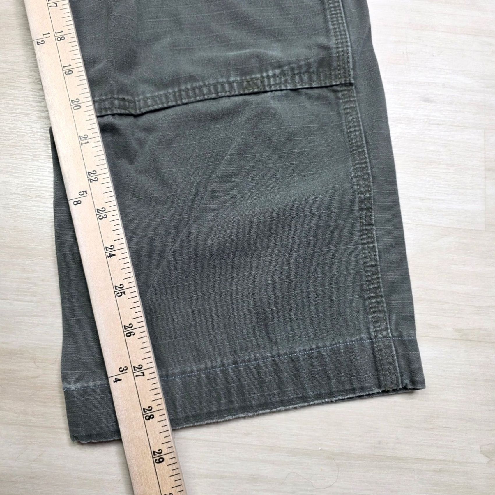 Carhartt Carhartt Pants Mens Relaxed Fit Ripstop Cargo Moss Green B342 MOS 38x30 Faded Size US 38 / EU 54 - 7 Thumbnail