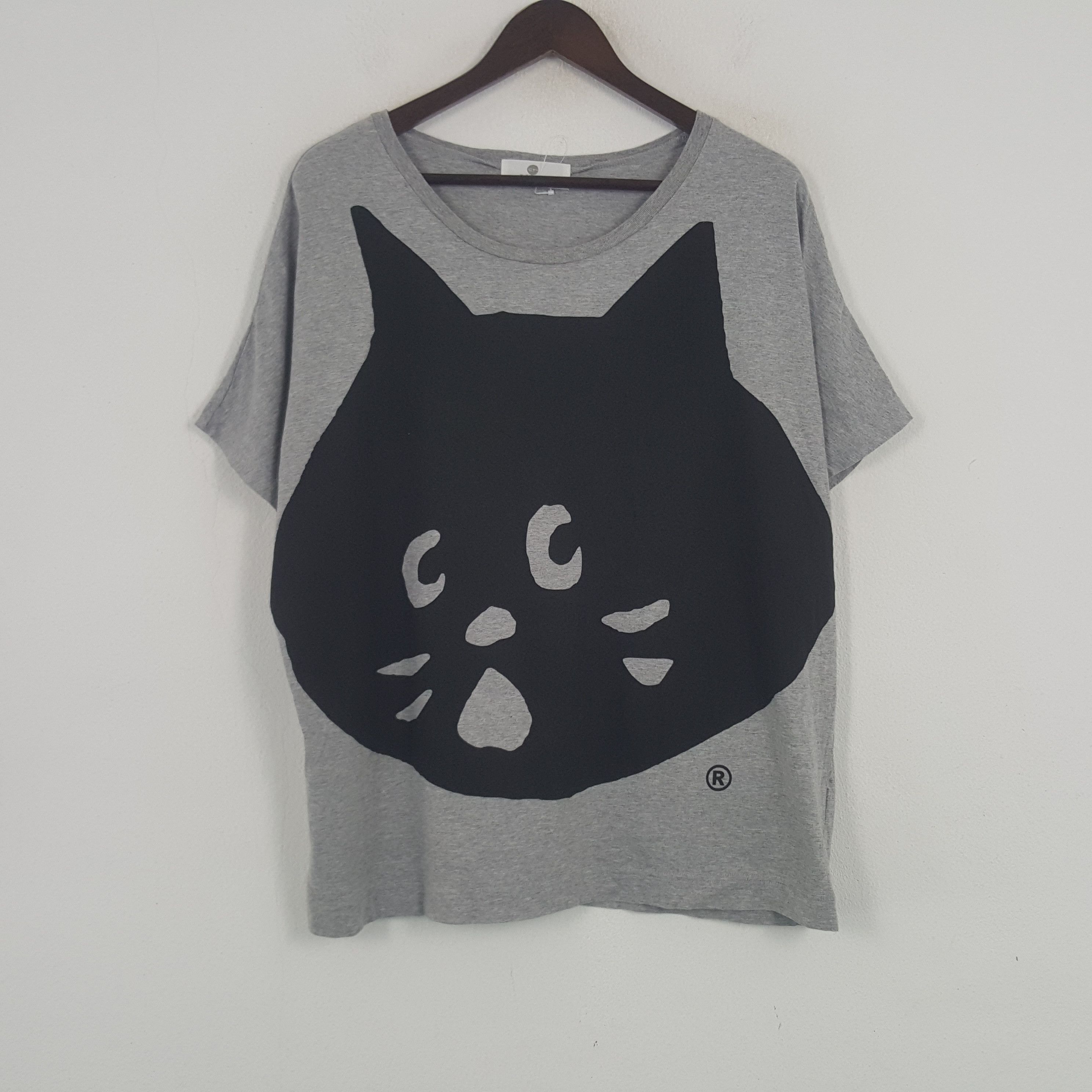 Issey Miyake × Ne-Net × Vintage Vintage Ne-Net by Issey Miyake Big Logo Tshirt Size L / US 10 / IT 46 - 1 Thumbnail