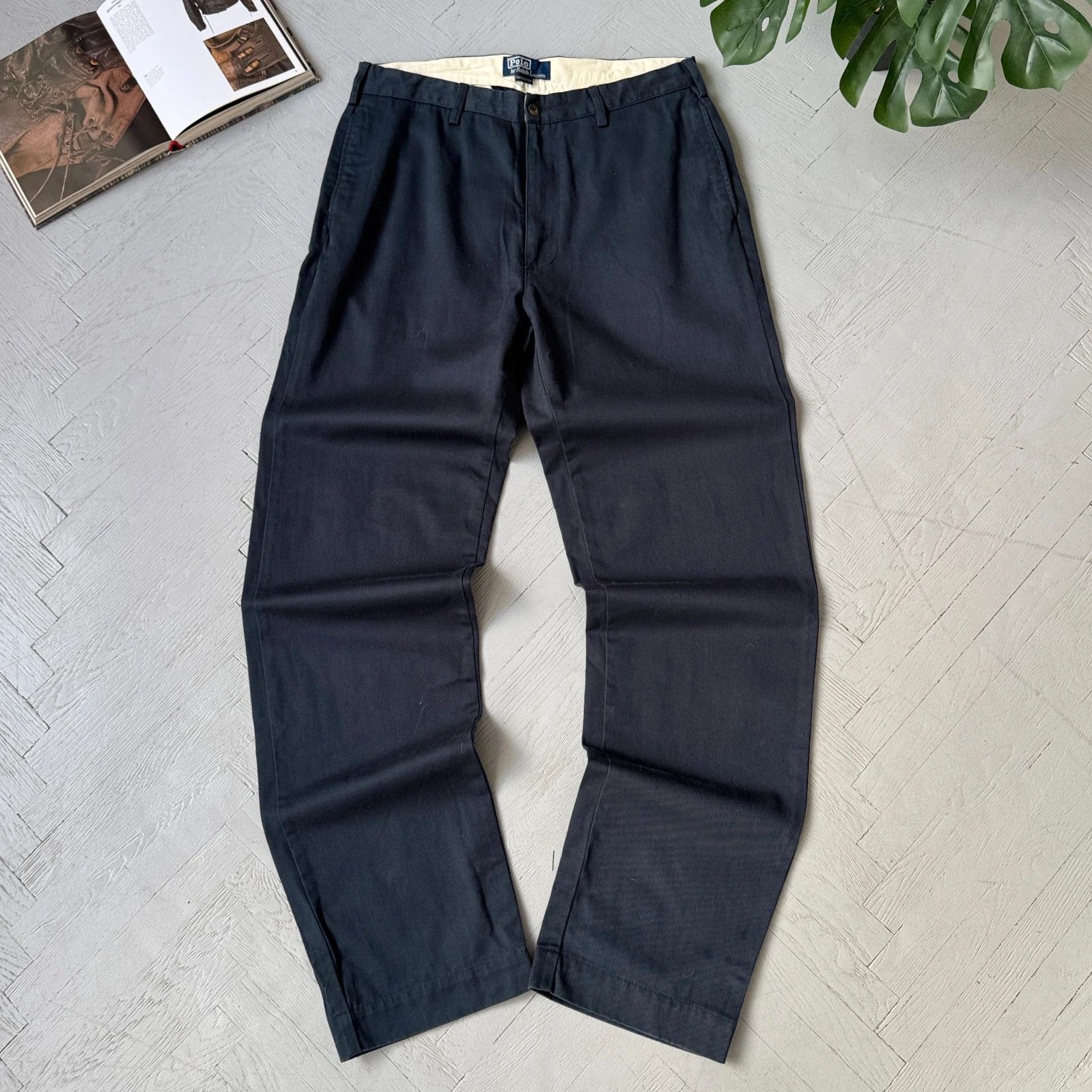Polo Ralph Lauren Vintage Polo Ralph Lauren Preppy Chatfield Cotton Chino Pant Size US 34 / EU 50 - 2 Thumbnail