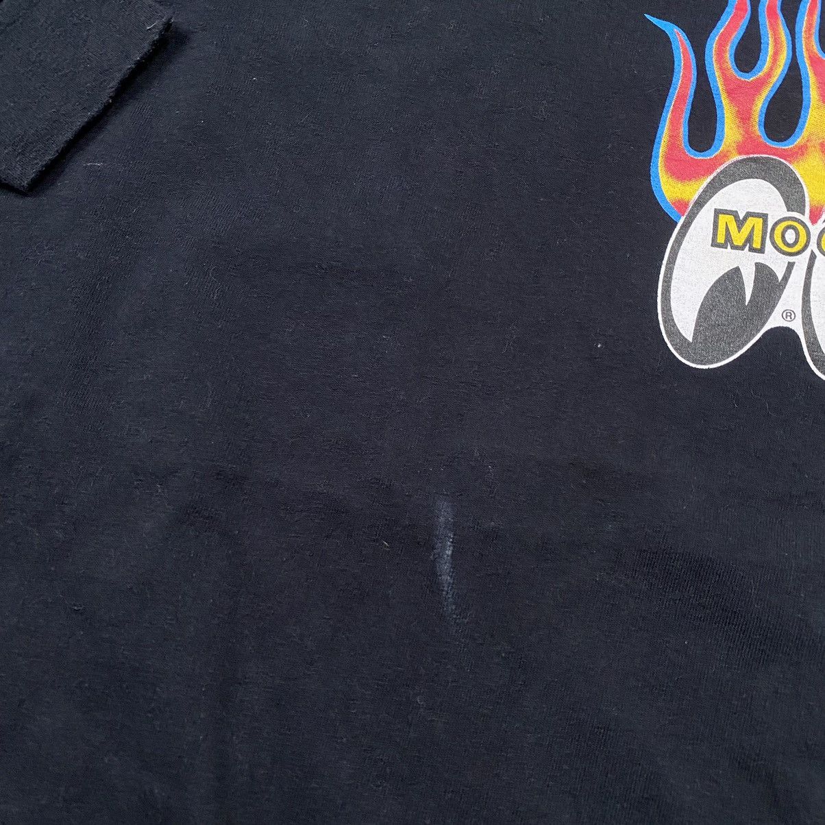 Vintage Rare y2k Moon Eyes Flames Flamin Mooneyes Longsleeve Size US L / EU 52-54 / 3 - 11 Thumbnail