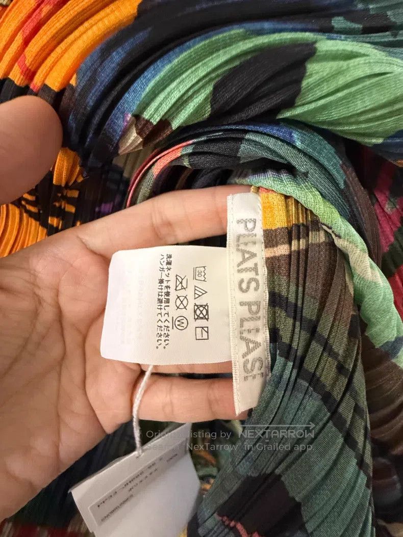 Issey Miyake Issey Miyake Off-the-Shoulder Striped Dress Size XXL / US 16-18 / IT 52-54 - 4 Thumbnail