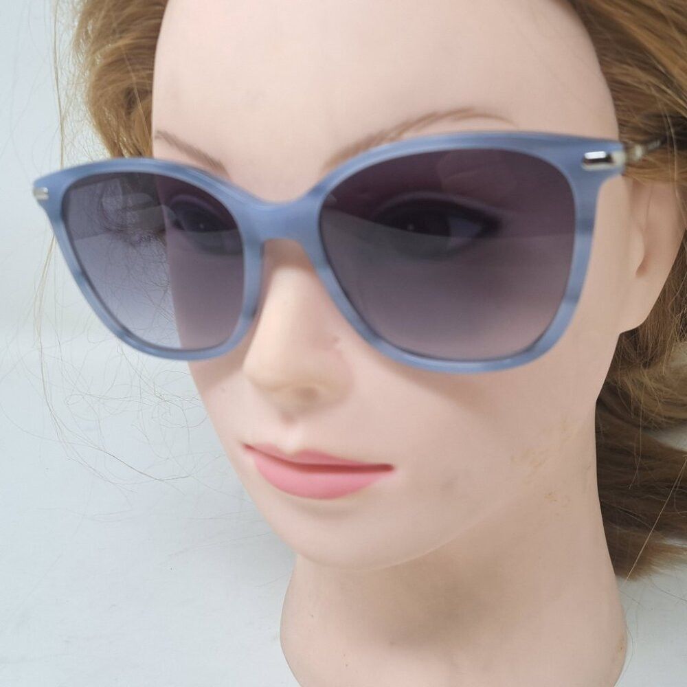 Longchamp Longchamp Women's Sunglasses Marble Blue Gradient Square LO Size ONE SIZE - 2 Thumbnail