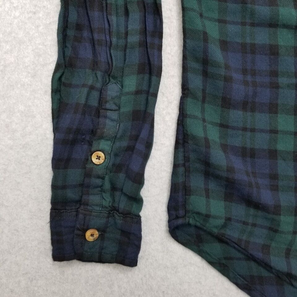 Forever 21 Forever 21 Shirt Womens Small Plaid Button Up Long Sleeve Size S / US 4 / IT 40 - 2 Thumbnail