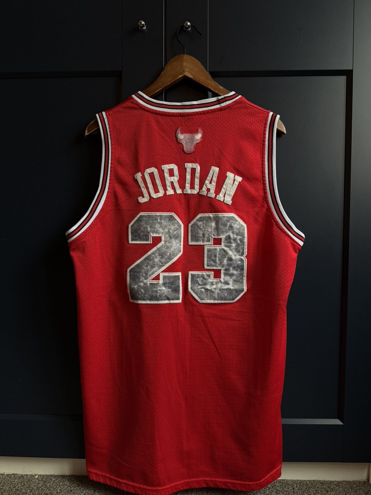 Nike Vintage 90s Nike Team ChicagoBulls #23 Michael Jordan Jersey Size US L / EU 52-54 / 3 - 2 Thumbnail