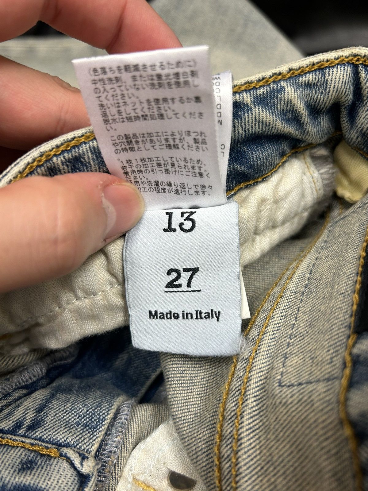 R13 Cropped Leg Denim Size US 27 - 7 Thumbnail
