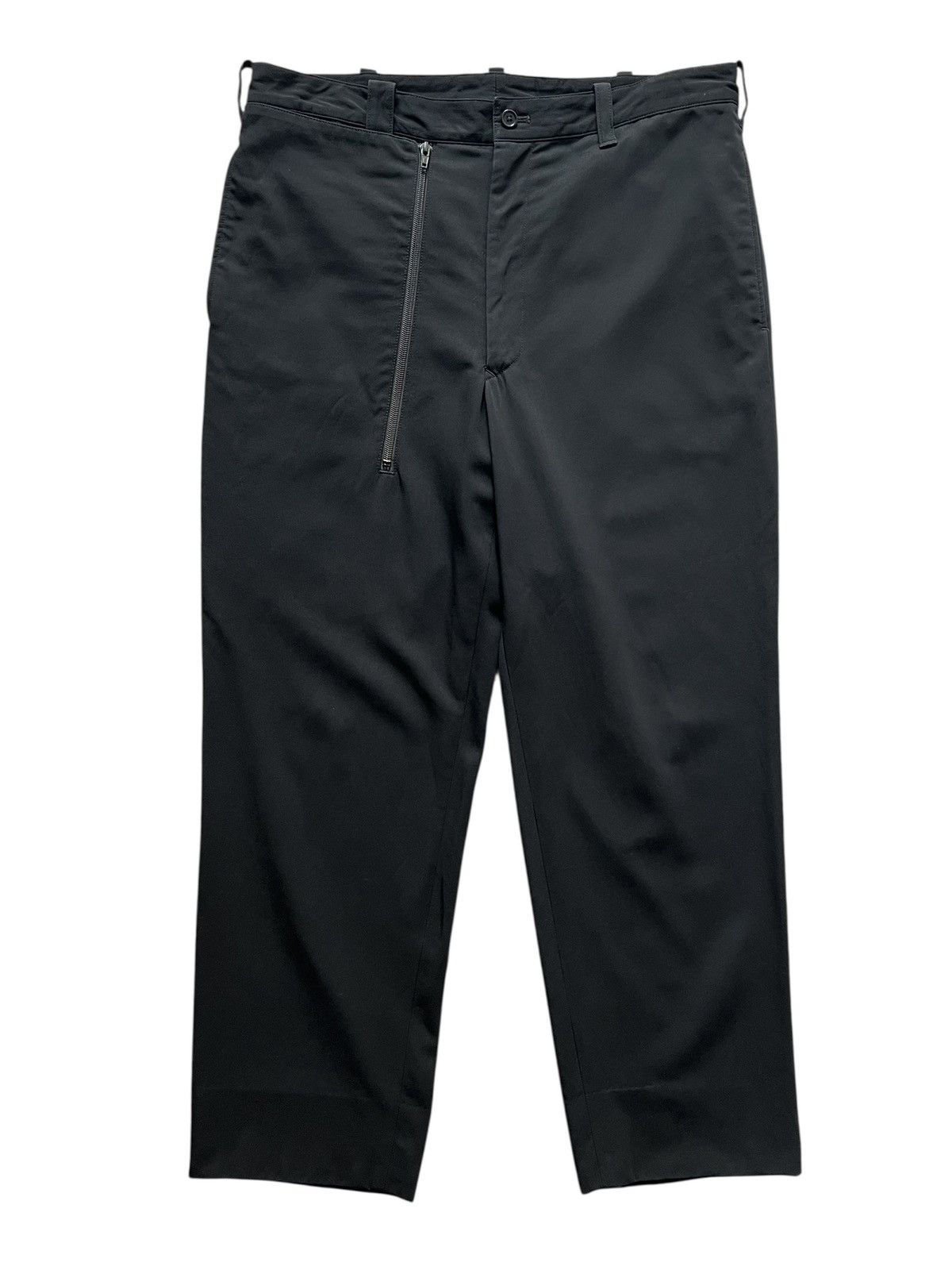 Yohji Yamamoto 1990s Yohji Yamamoto Pour Homme Hidden Pocket Wool Pants Size US 36 / EU 52 - 2 Thumbnail