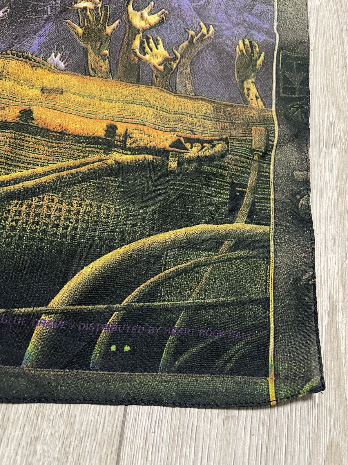 Band Tees Vintage 1993 Sepultura Chaos AD Band Poster Rare Scarf Size ONE SIZE - 17 Thumbnail