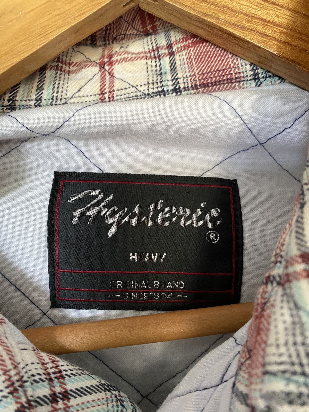 Hysteric Glamour 1990s Hysteric Padded diamond Flannel Size US L / EU 52-54 / 3 - 12 Thumbnail