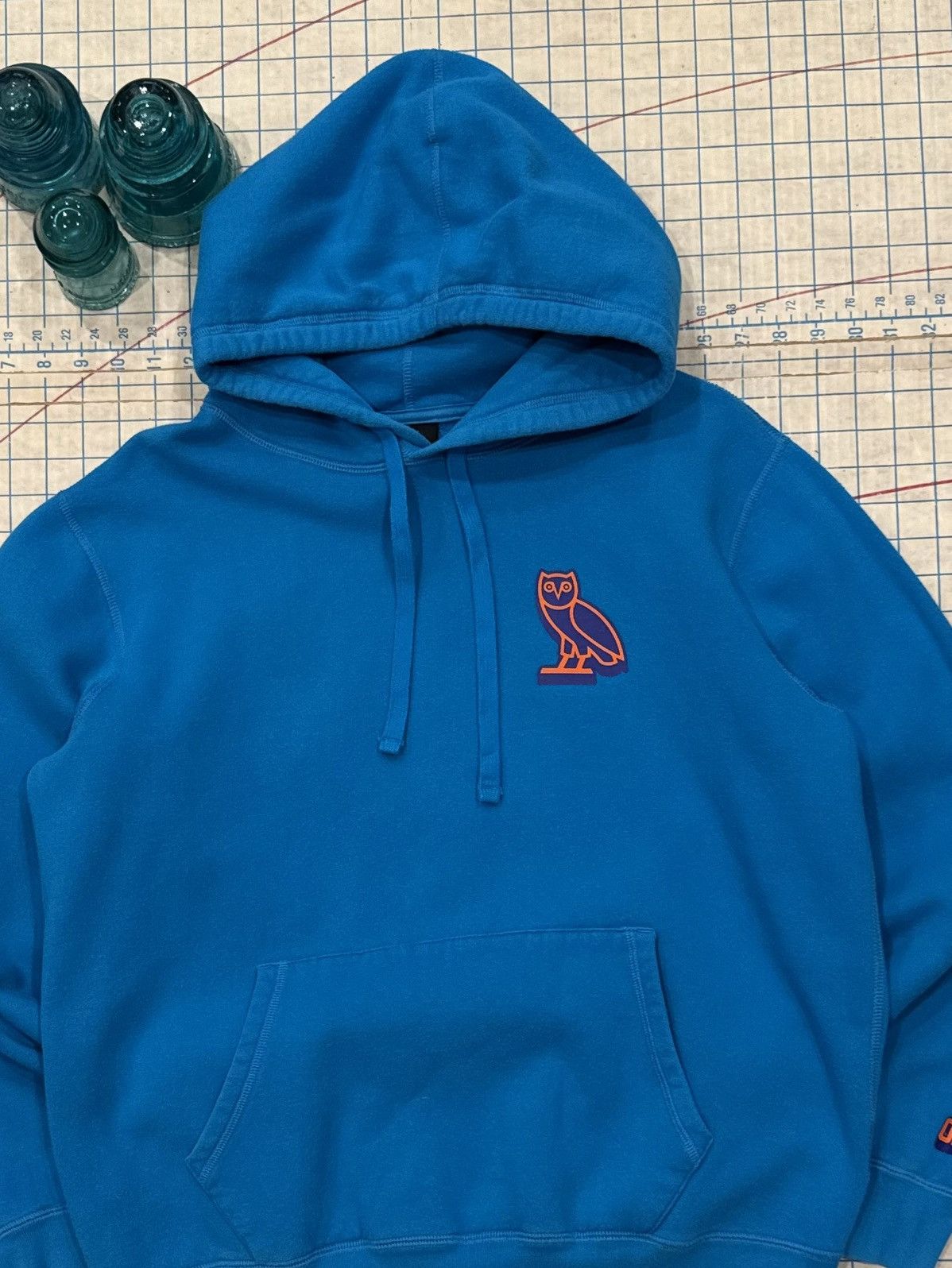 October's Very Own Octobers Very Own OVO Blue Hoodie Mens Medium Made in Canada Size US M / EU 48-50 / 2 - 3 Thumbnail