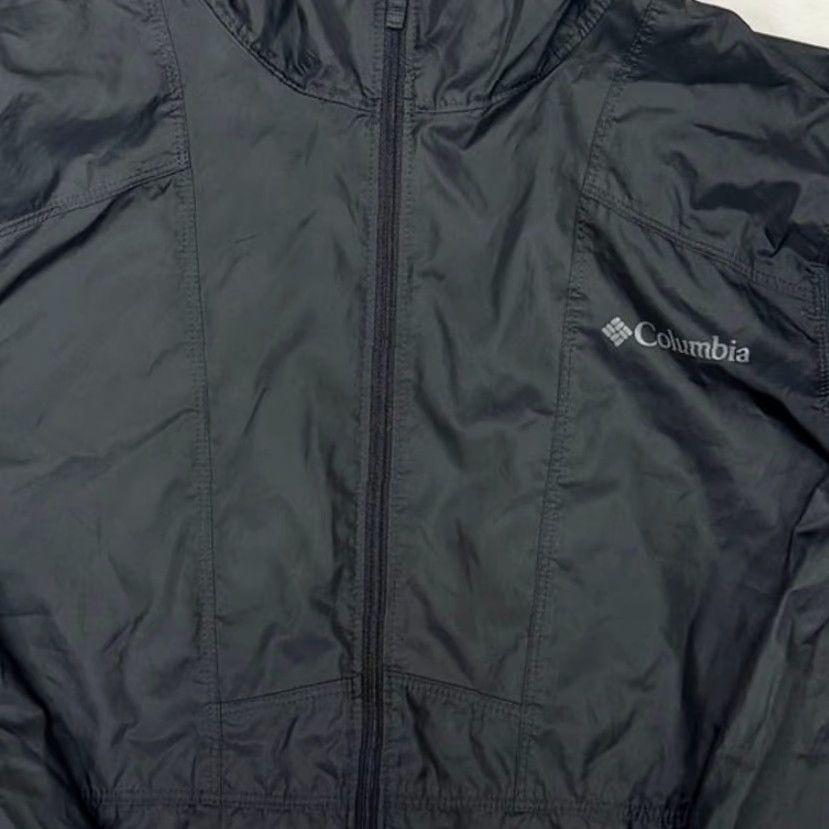Vintage VINTAGE Columbia Jacket Mens Black M Flashback Windbreaker Lightweight Hooded Zip Front Size US M / EU 48-50 / 2 - 3 Thumbnail