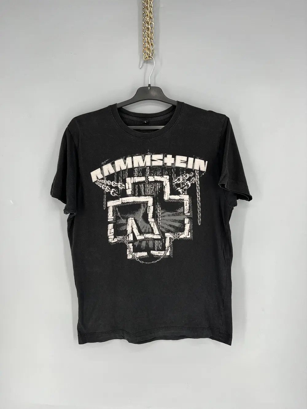 Band Tees Vintage Y2K Rammstein Horror Print Band Rock Streetwear Size US L / EU 52-54 / 3 - 1 Thumbnail