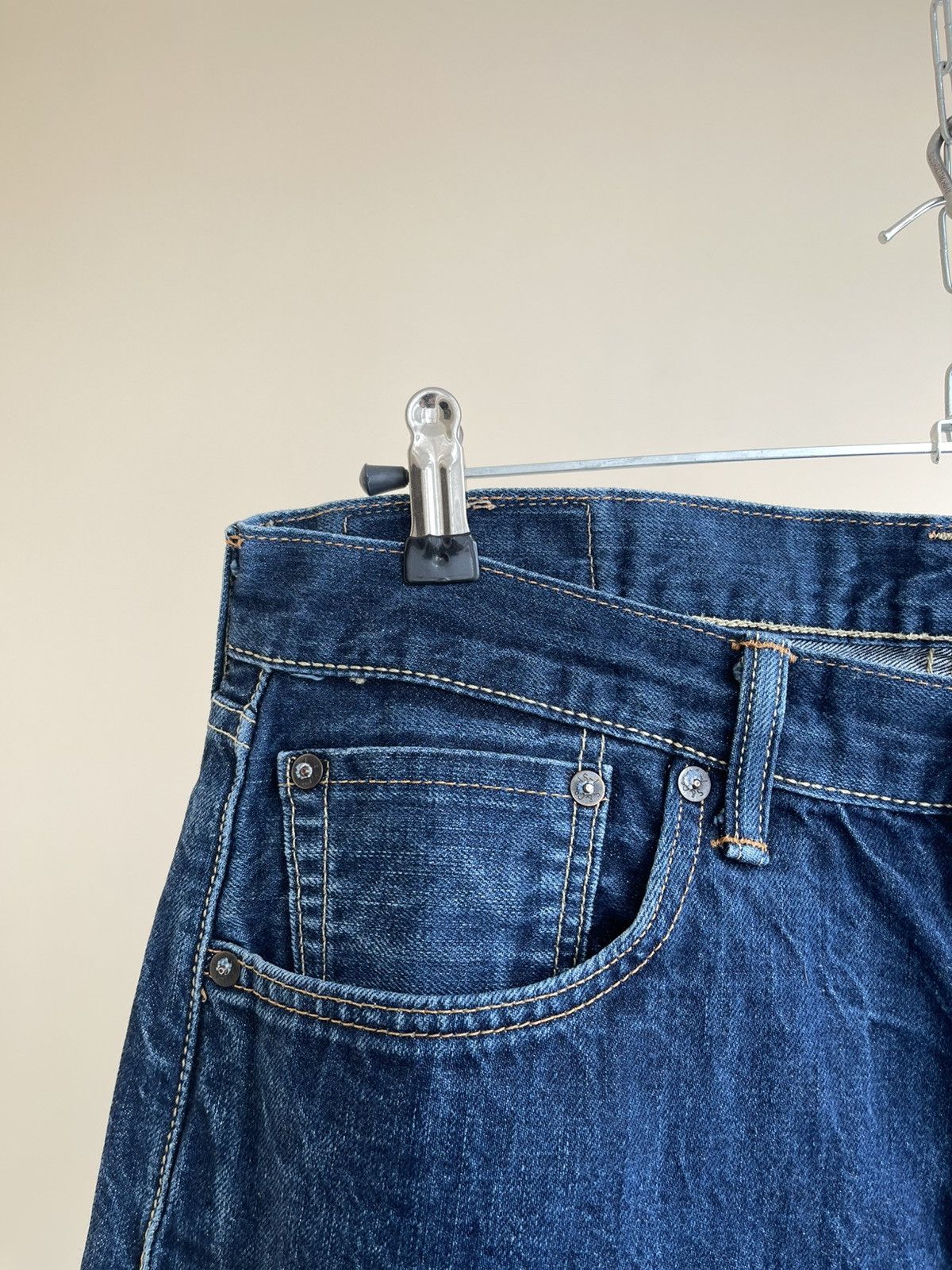 Levi's 501 Selvedge Denim Straight Leg Regular Fit 5 Pocket Jeans Size US 32 / EU 48 - 6 Thumbnail
