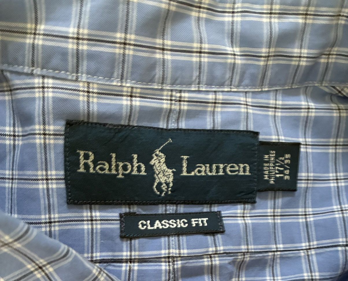 Polo Ralph Lauren Ralph Lauren Plaid Button Up Shirt Size US XL / EU 56 / 4 - 3 Thumbnail