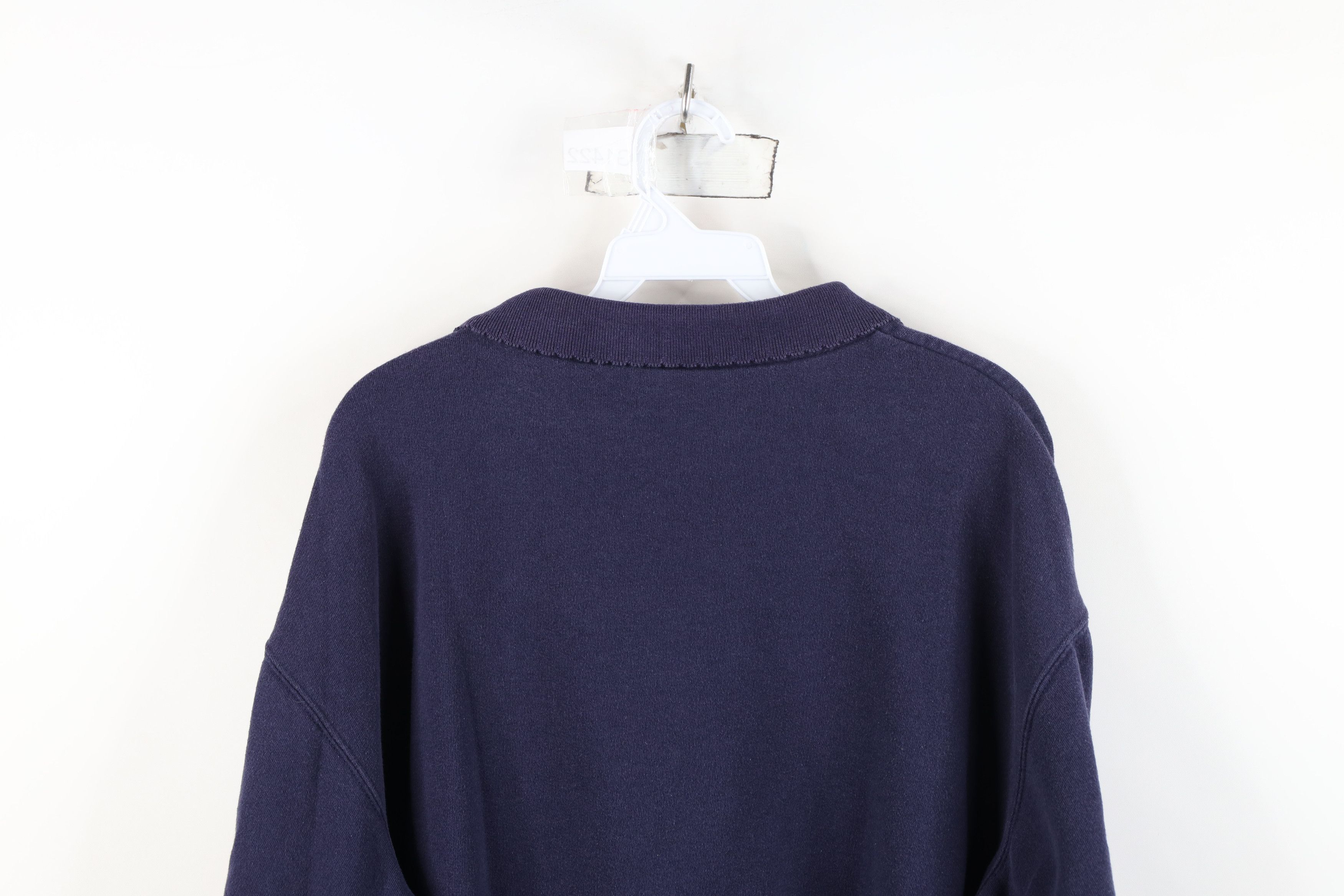 Vintage Vintage 90s Streetwear Garden Flower Collared Sweatshirt Size L / US 10 / IT 46 - 13 Thumbnail