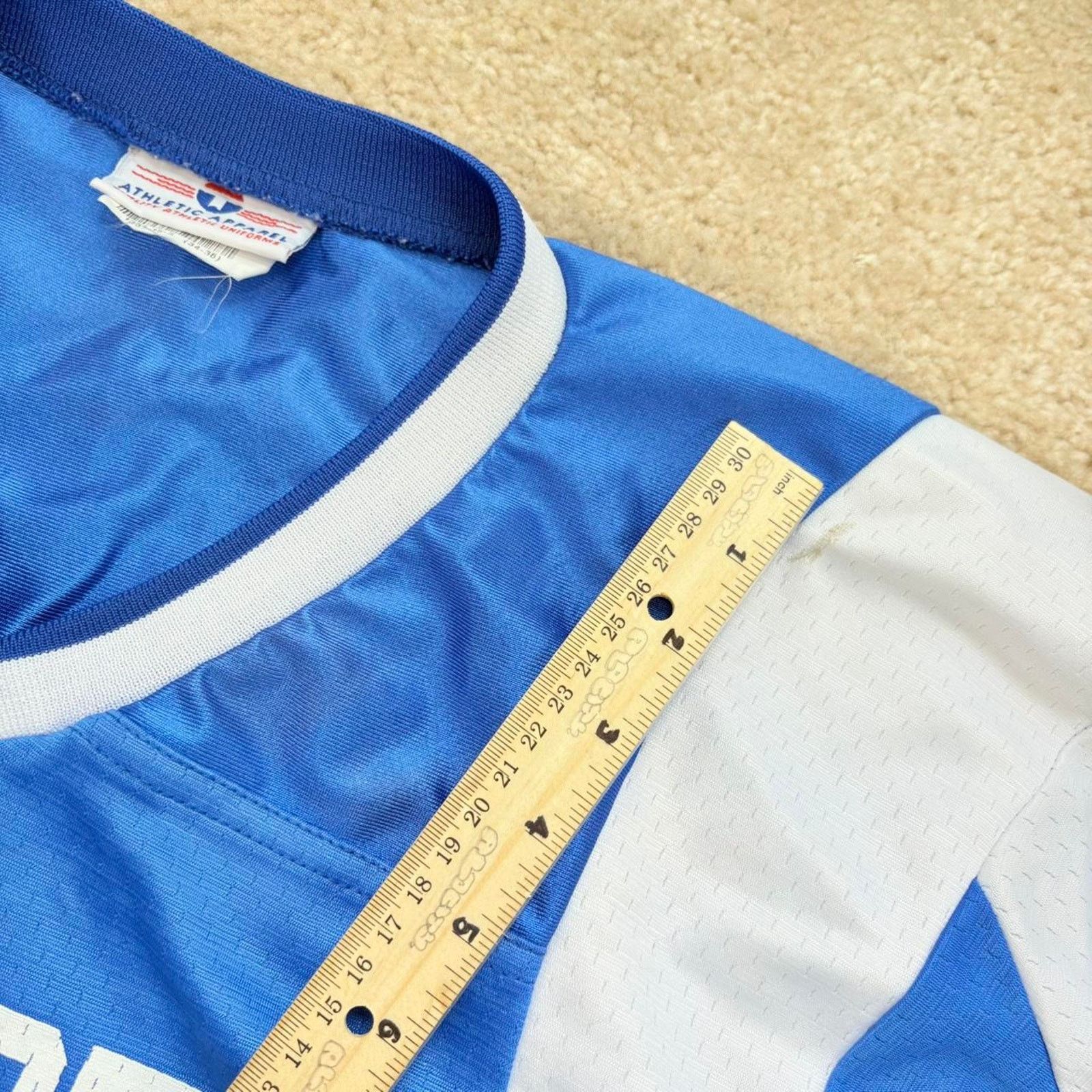 Nike Blue white vintage 90s Size US S / EU 44-46 / 1 - 7 Thumbnail