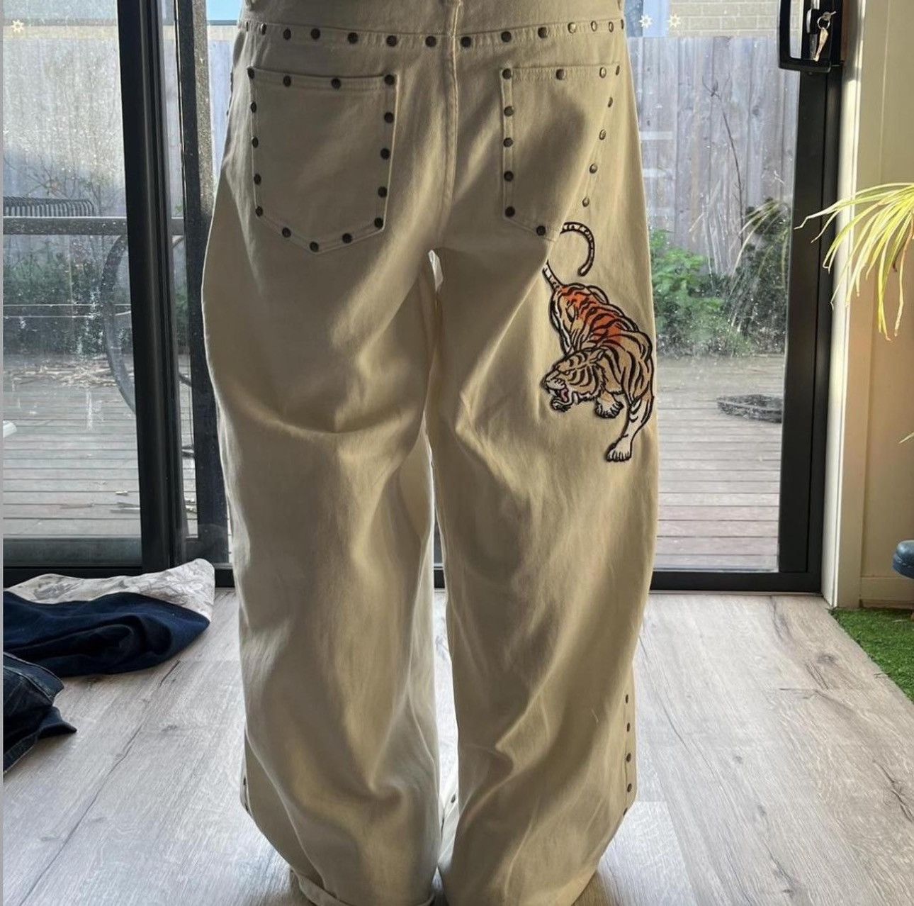 Other custom 1:1 kefa jeans Size US 34 / EU 50 - 3 Thumbnail